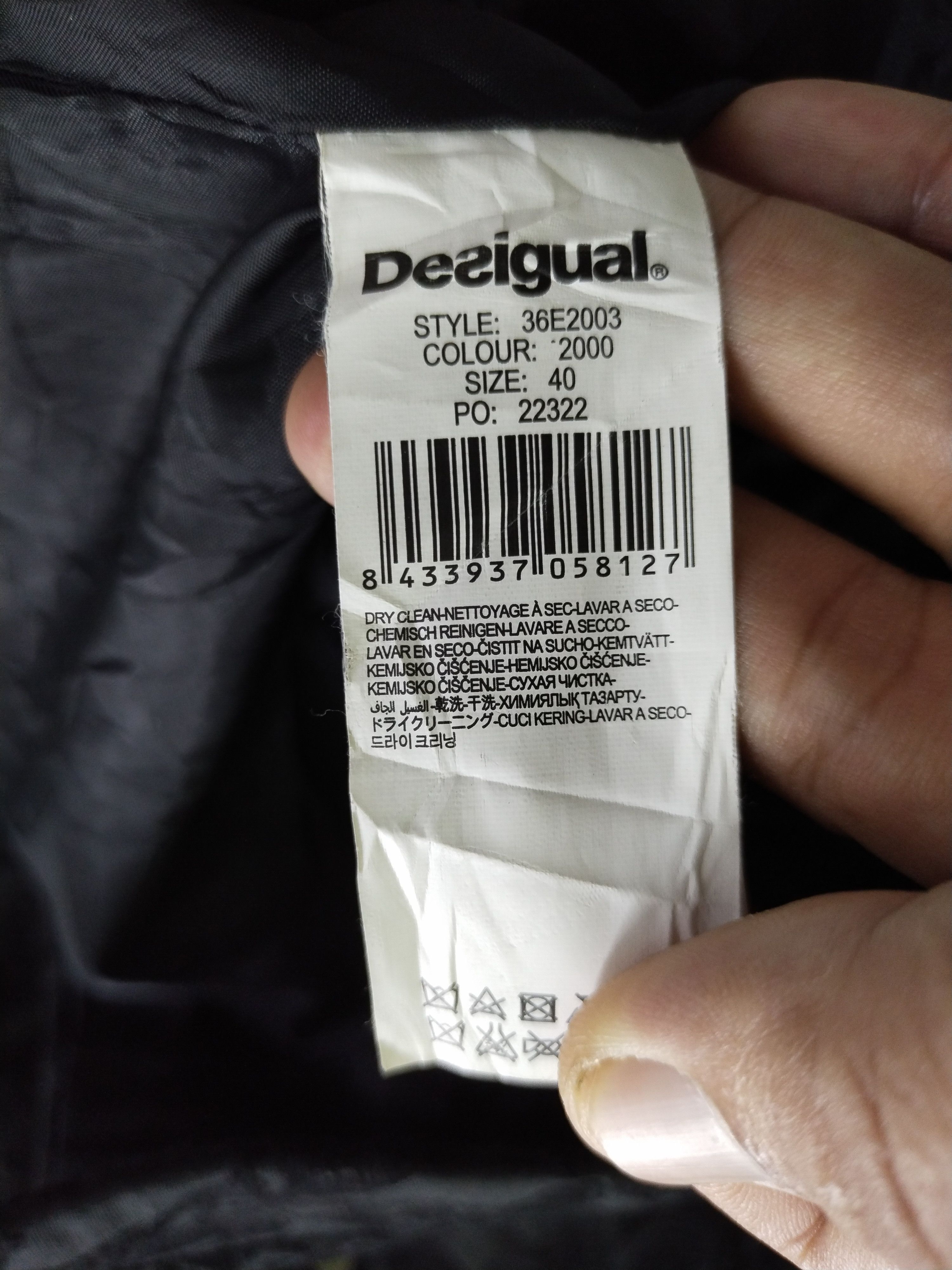 Desigual Vintage Desigual Women Black Paisley Coat Size M / US 6-8 / IT 42-44 - 11 Thumbnail
