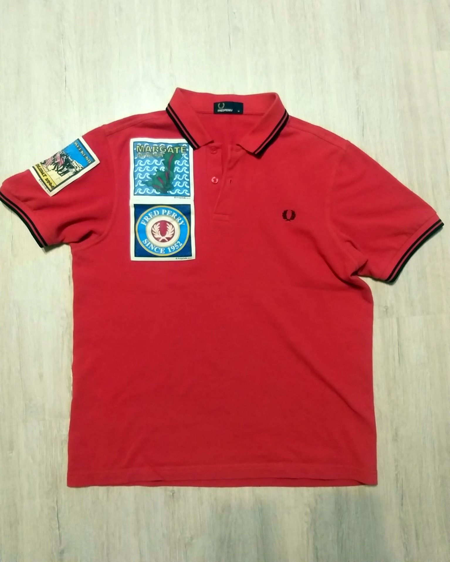 Fred Perry Fred Perry x Paddy Smith Margate Patch Polo Shirt Size US M / EU 48-50 / 2 - 1 Thumbnail