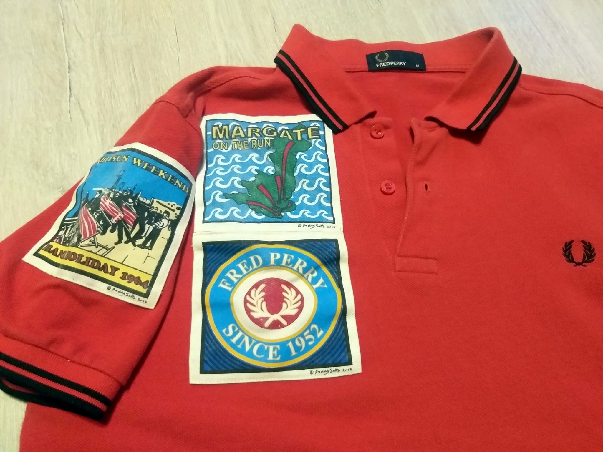 Fred Perry Fred Perry x Paddy Smith Margate Patch Polo Shirt Size US M / EU 48-50 / 2 - 3 Thumbnail