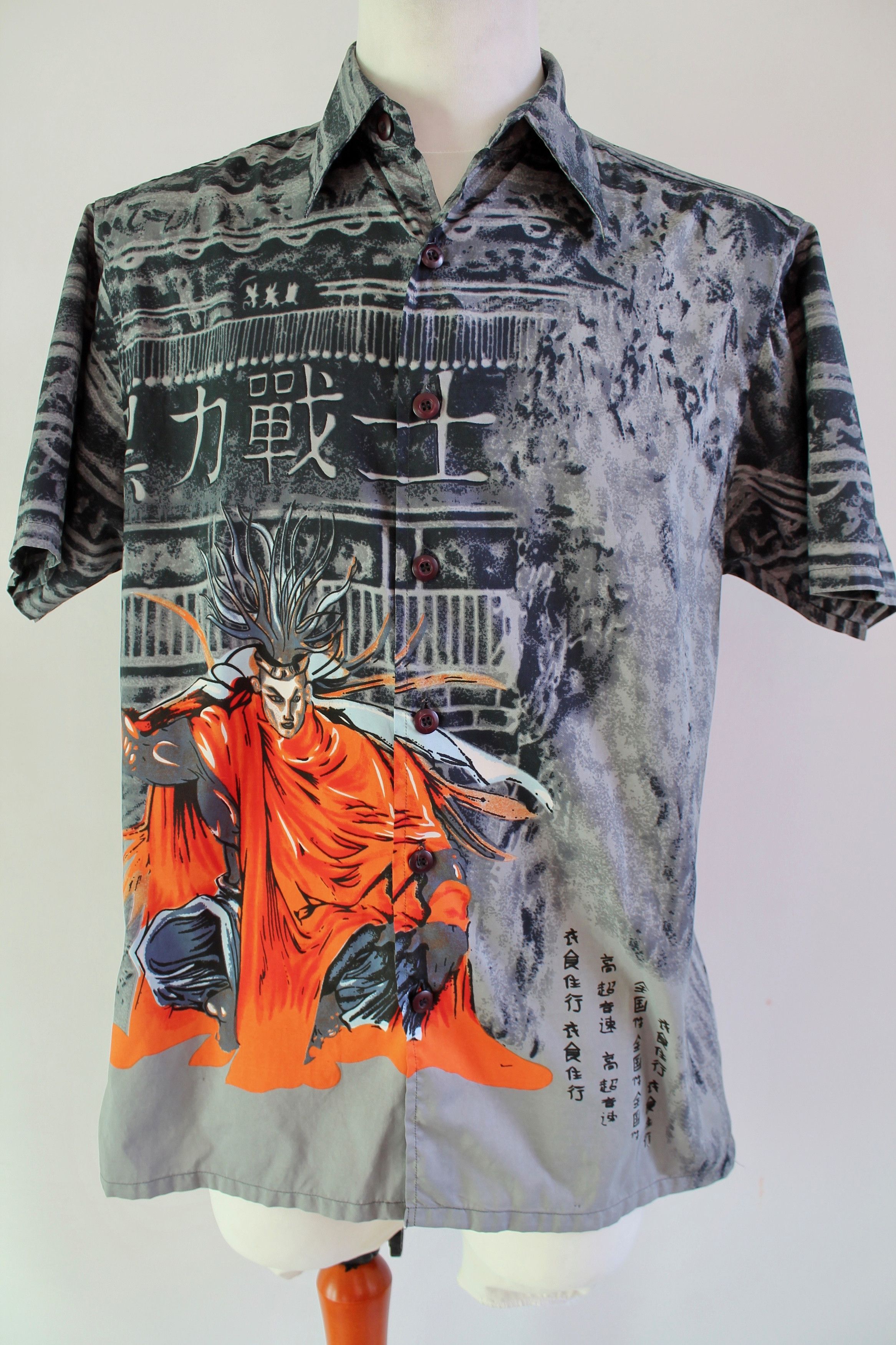 Japanese Brand vintage anime print shirt Size US M / EU 48-50 / 2 - 4 Thumbnail