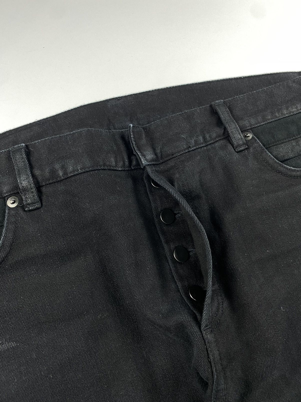 Balmain Balmain Skinny Wax Coated Pants Size US 35 - 5 Thumbnail