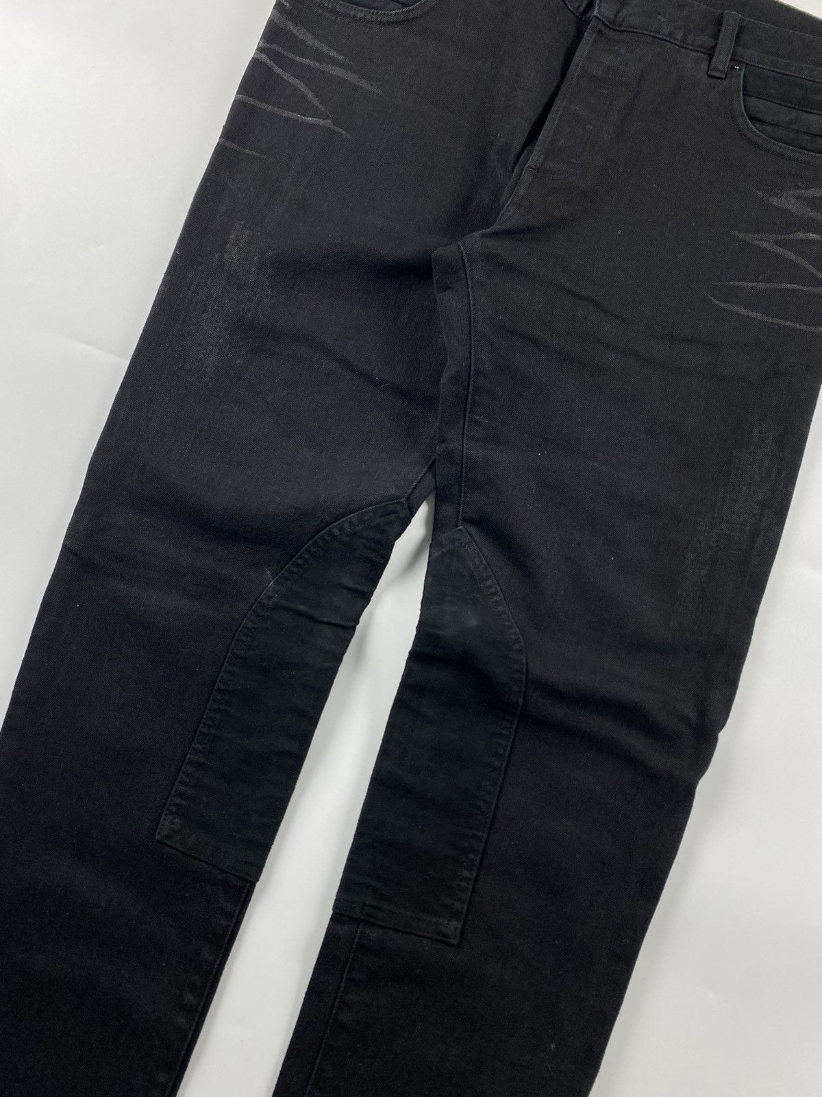 Balmain Balmain Skinny Wax Coated Pants Size US 35 - 3 Thumbnail