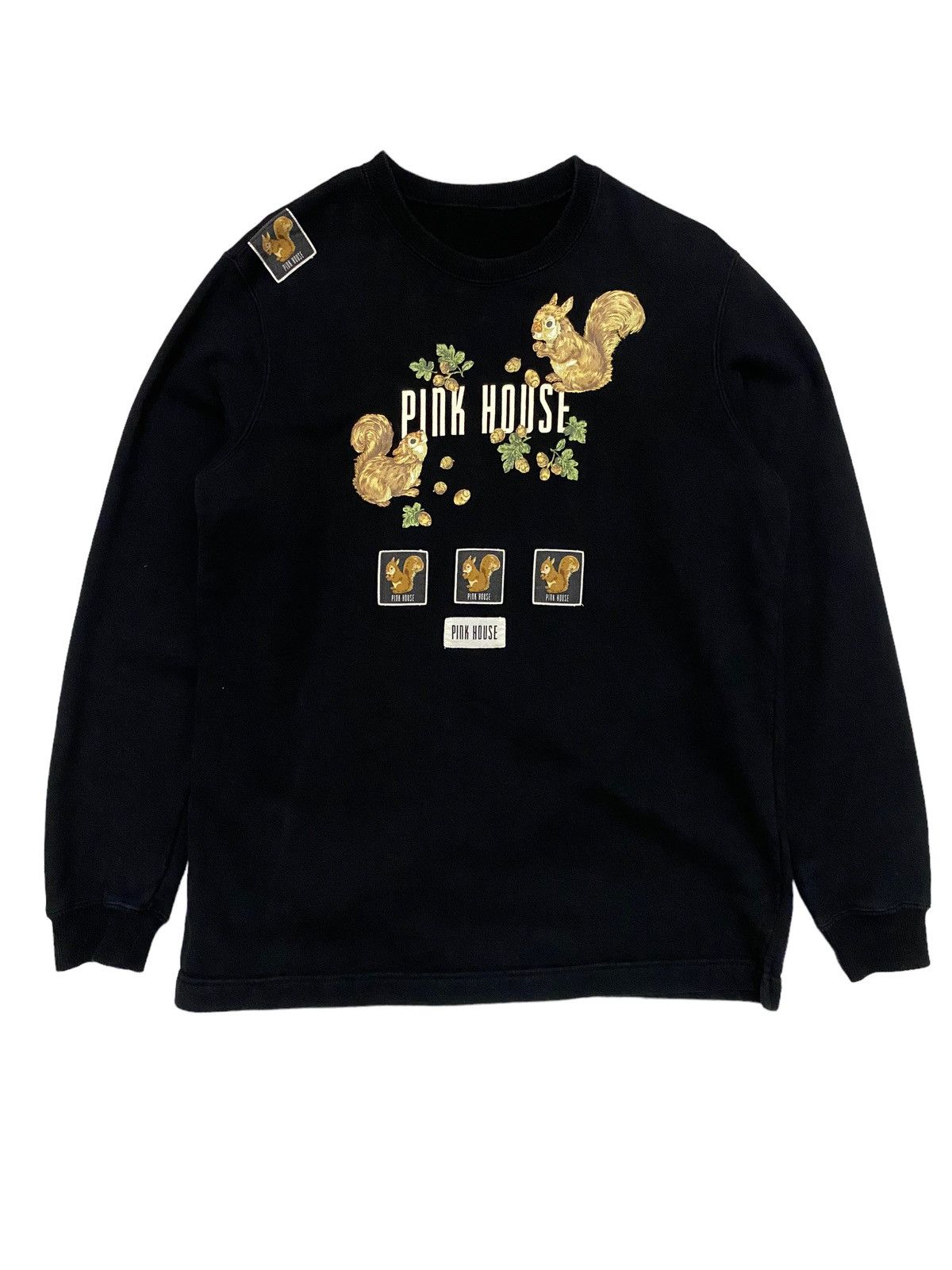 Beauty Beast × Japanese Brand × Pink House Pink House Crew Neck Sweatshirt Size US M / EU 48-50 / 2 - 1 Thumbnail