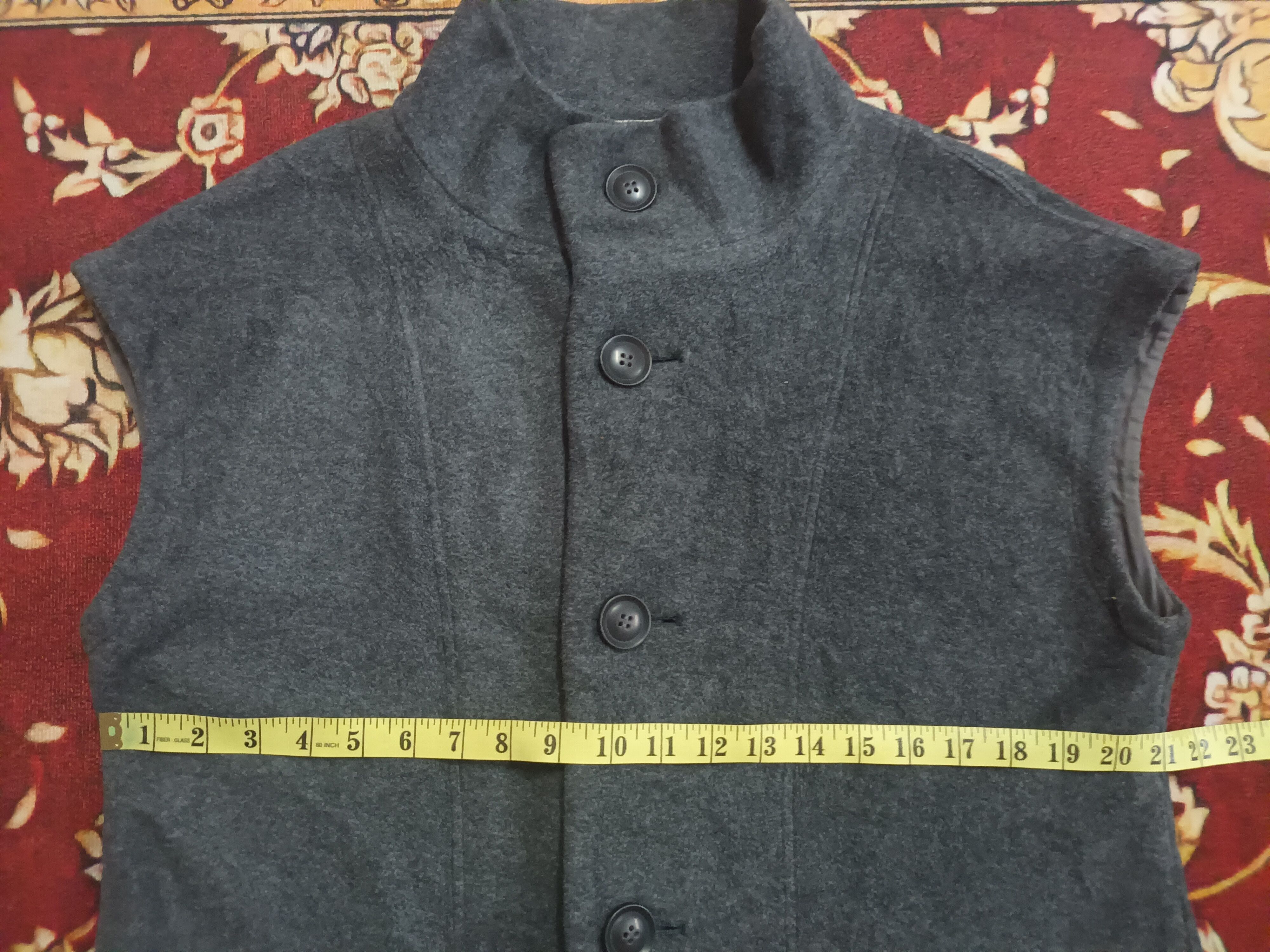 Issey Miyake 🔥 ISSEY MIYAKE 1 Mile Plantation Sleeveless Jacket Size US M / EU 48-50 / 2 - 8 Thumbnail