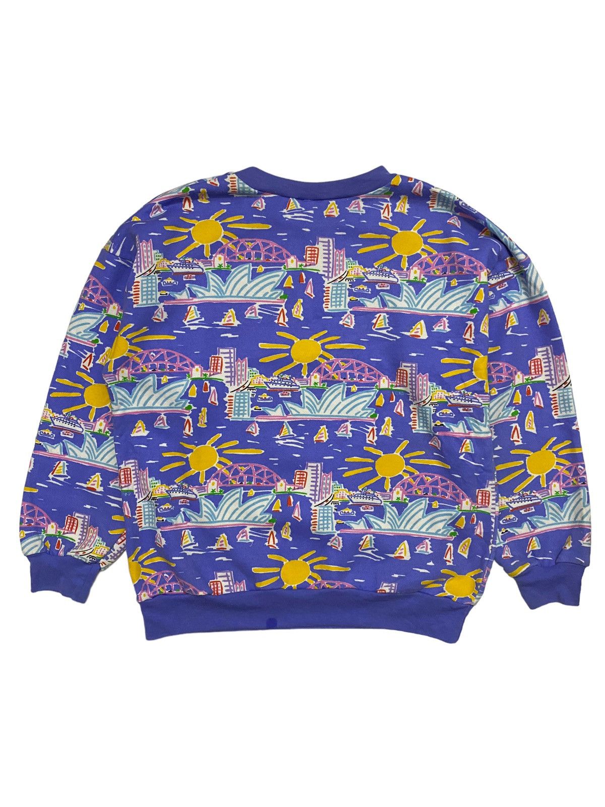 Beauty Beast × Japanese Brand × Vintage Vintage Ken Done Art Printed Sweatshirt Size US S / EU 44-46 / 1 - 9 Thumbnail