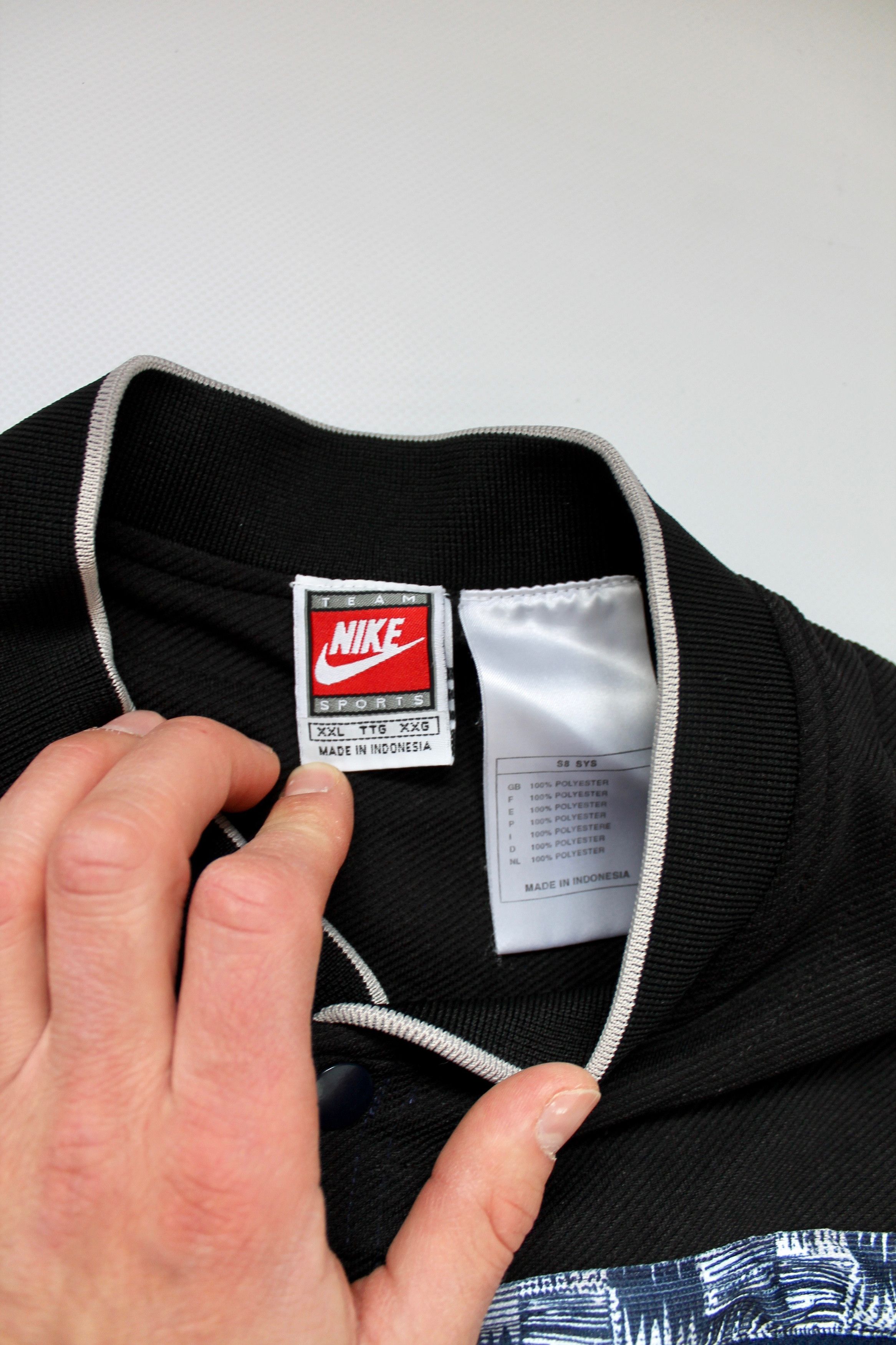 Nike VINTAGE! Nike Georgetown Hoyas College Basketball Warm up Size US XXL / EU 58 / 5 - 7 Thumbnail