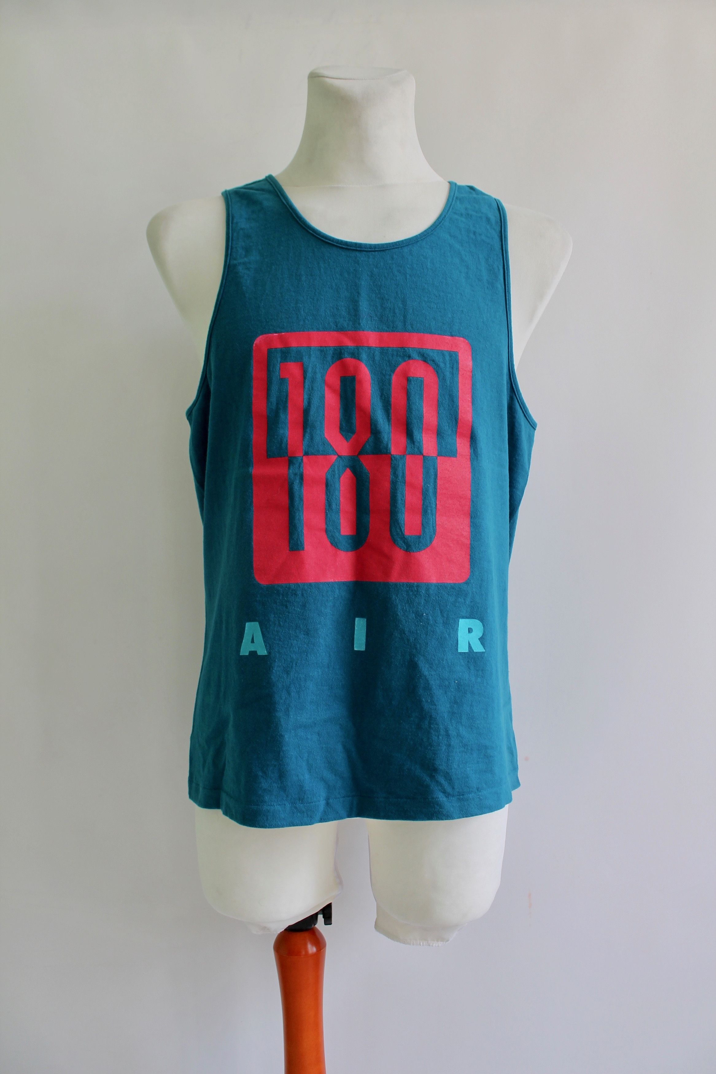Other 90's NIKE 180 AIR tank top teal blue shirt Size US M / EU 48-50 / 2 - 1 Thumbnail