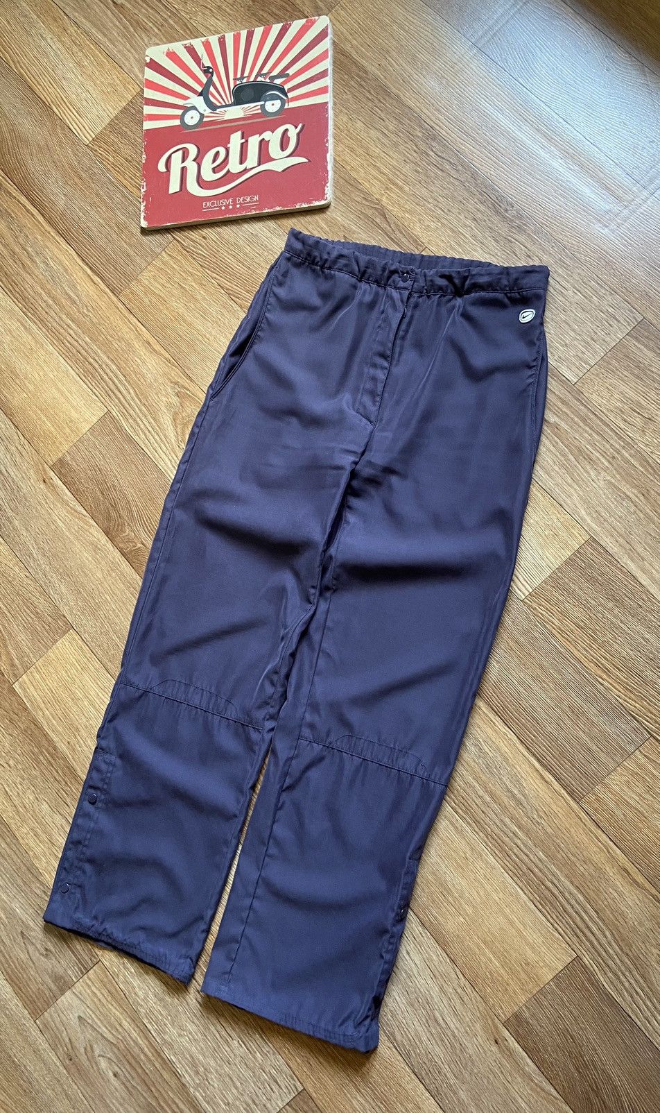 Nike × Vintage Vintage Nike Mini Logo Velvet Sweatpants Size 32" / US 10 / IT 46 - 2 Thumbnail