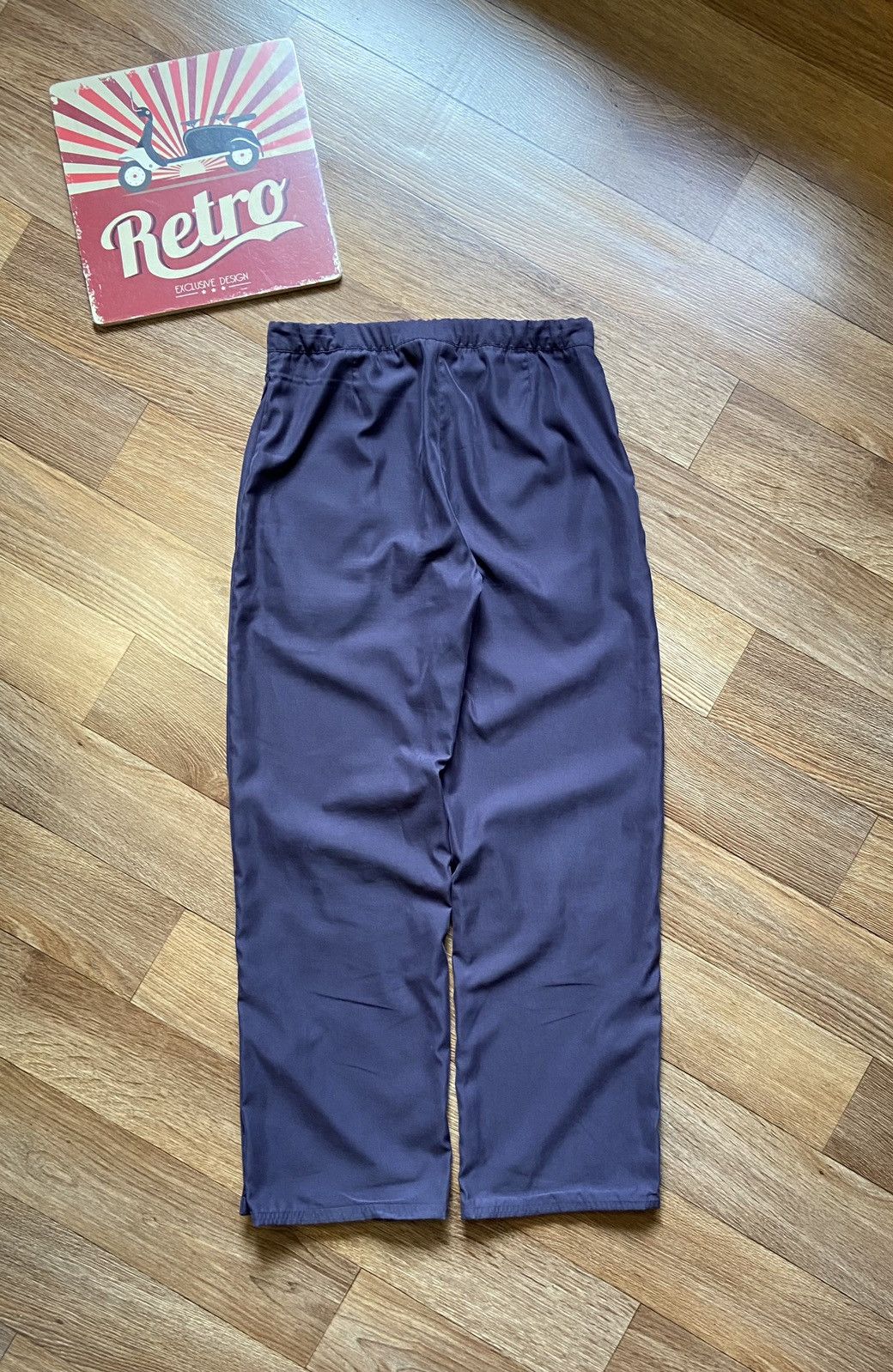 Nike × Vintage Vintage Nike Mini Logo Velvet Sweatpants Size 32" / US 10 / IT 46 - 6 Thumbnail