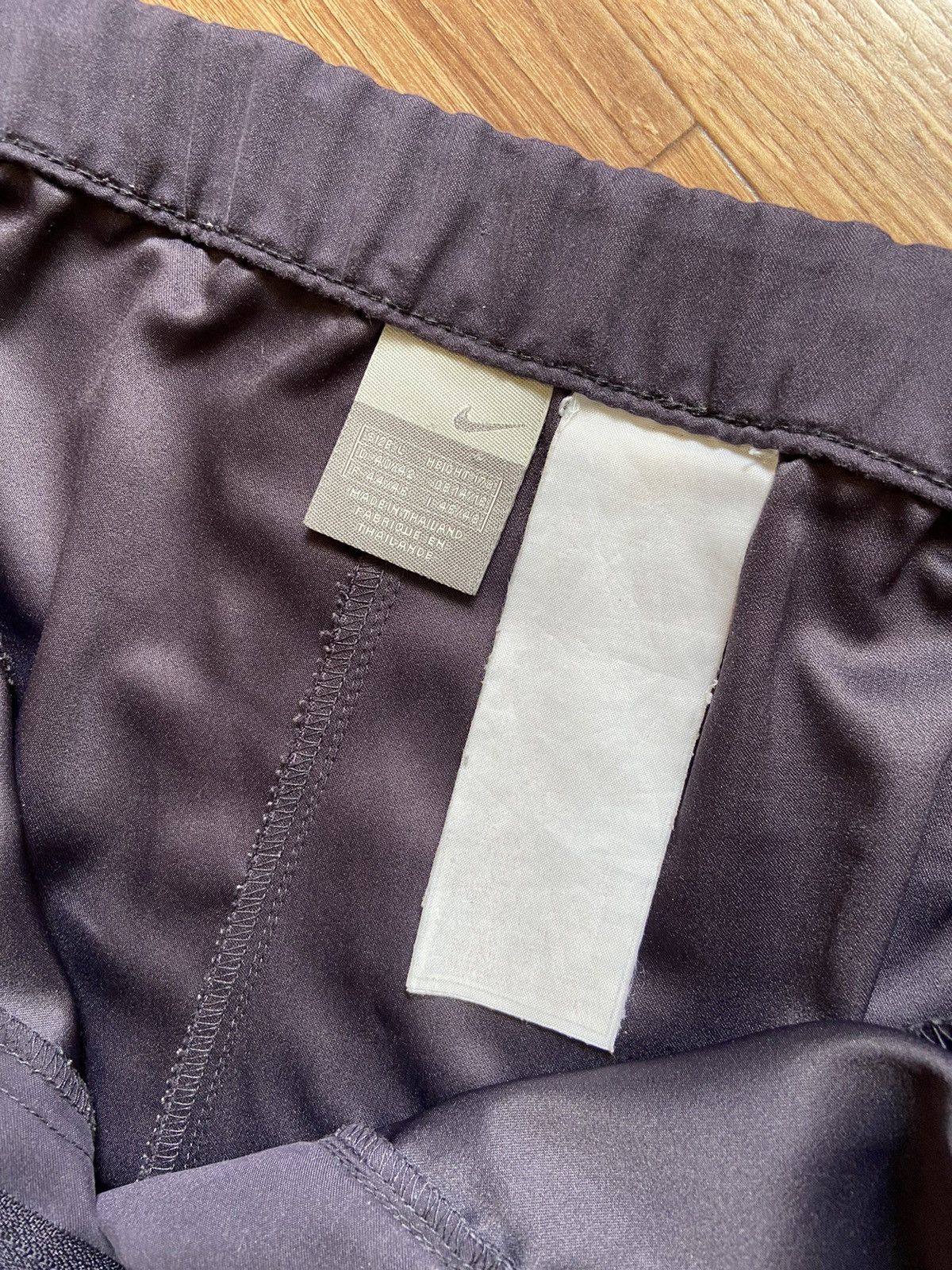 Nike × Vintage Vintage Nike Mini Logo Velvet Sweatpants Size 32" / US 10 / IT 46 - 5 Thumbnail