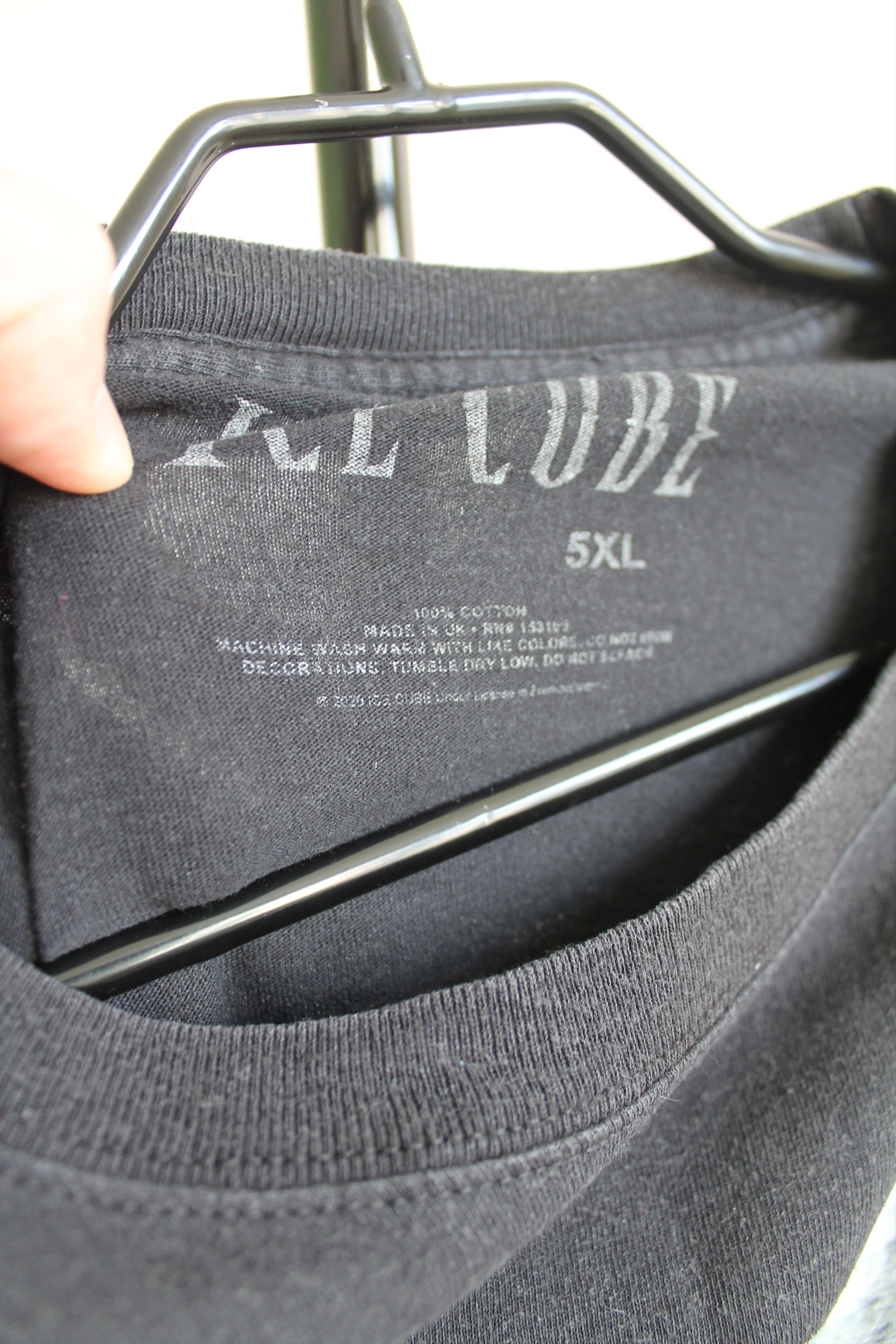 Rap Tees Vintage Rap Tee Ice Cube Big Size 5XL faded black Size US XXL / EU 58 / 5 - 8 Thumbnail