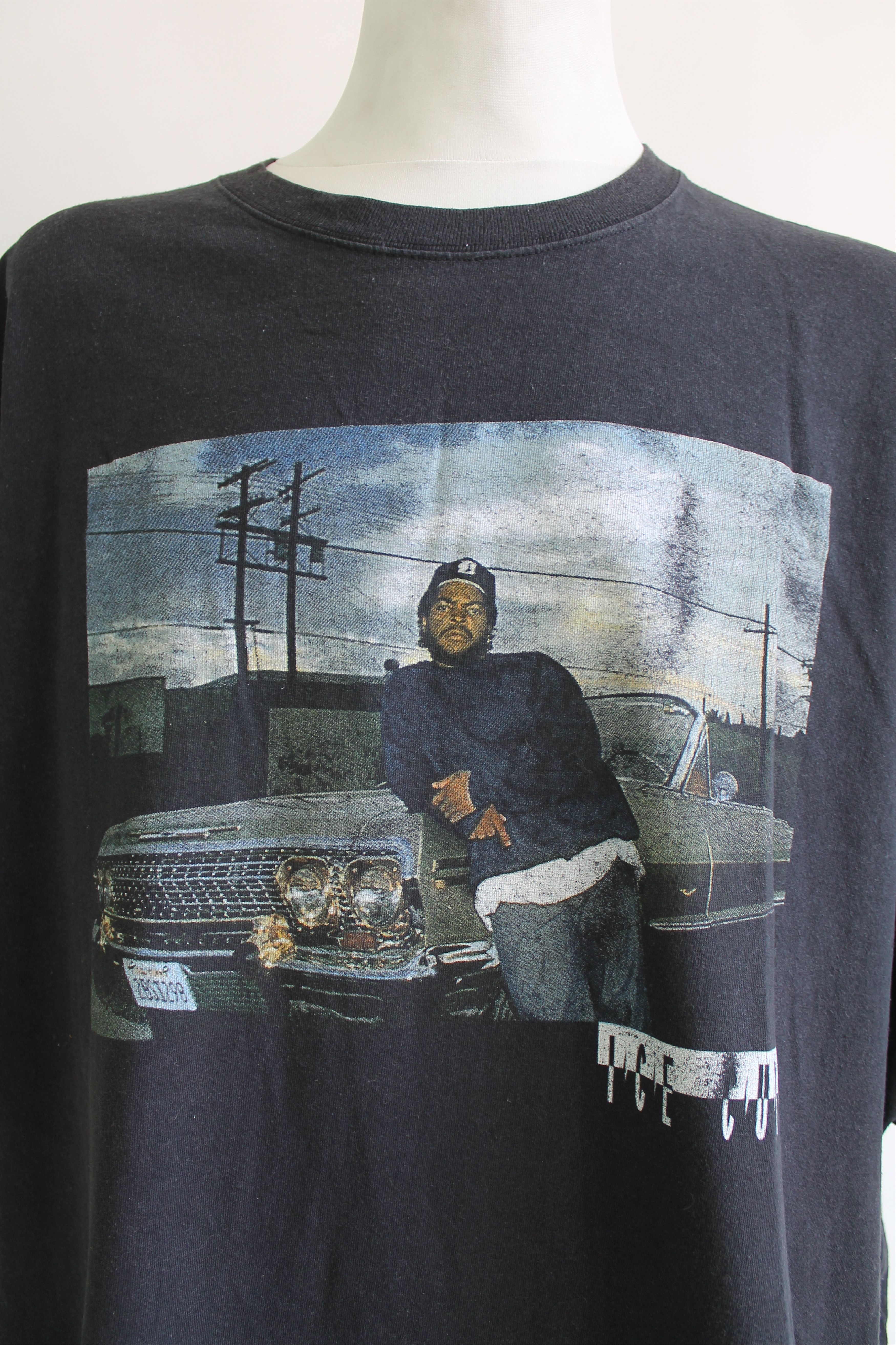 Rap Tees Vintage Rap Tee Ice Cube Big Size 5XL faded black Size US XXL / EU 58 / 5 - 4 Thumbnail