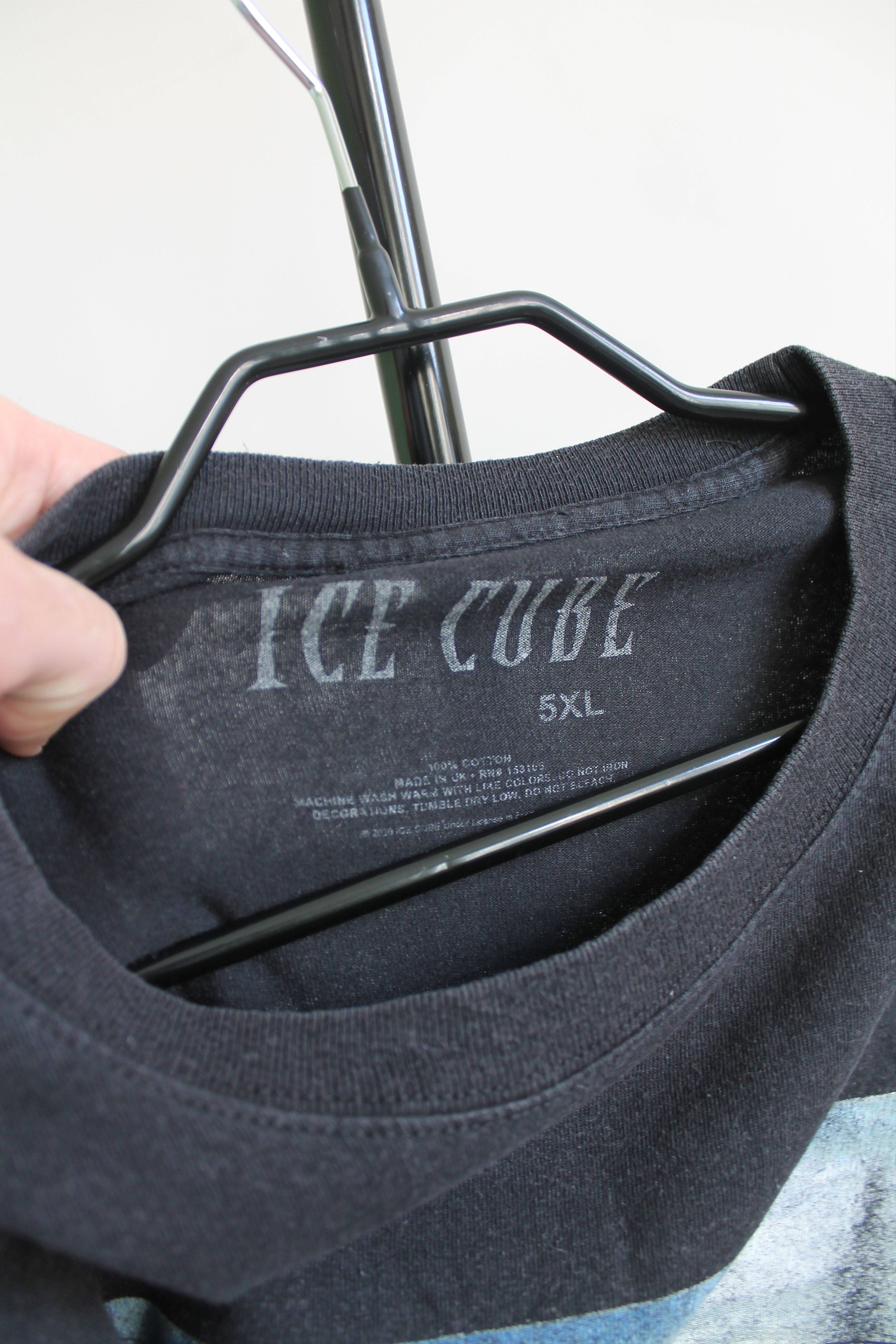 Rap Tees Vintage Rap Tee Ice Cube Big Size 5XL faded black Size US XXL / EU 58 / 5 - 7 Thumbnail