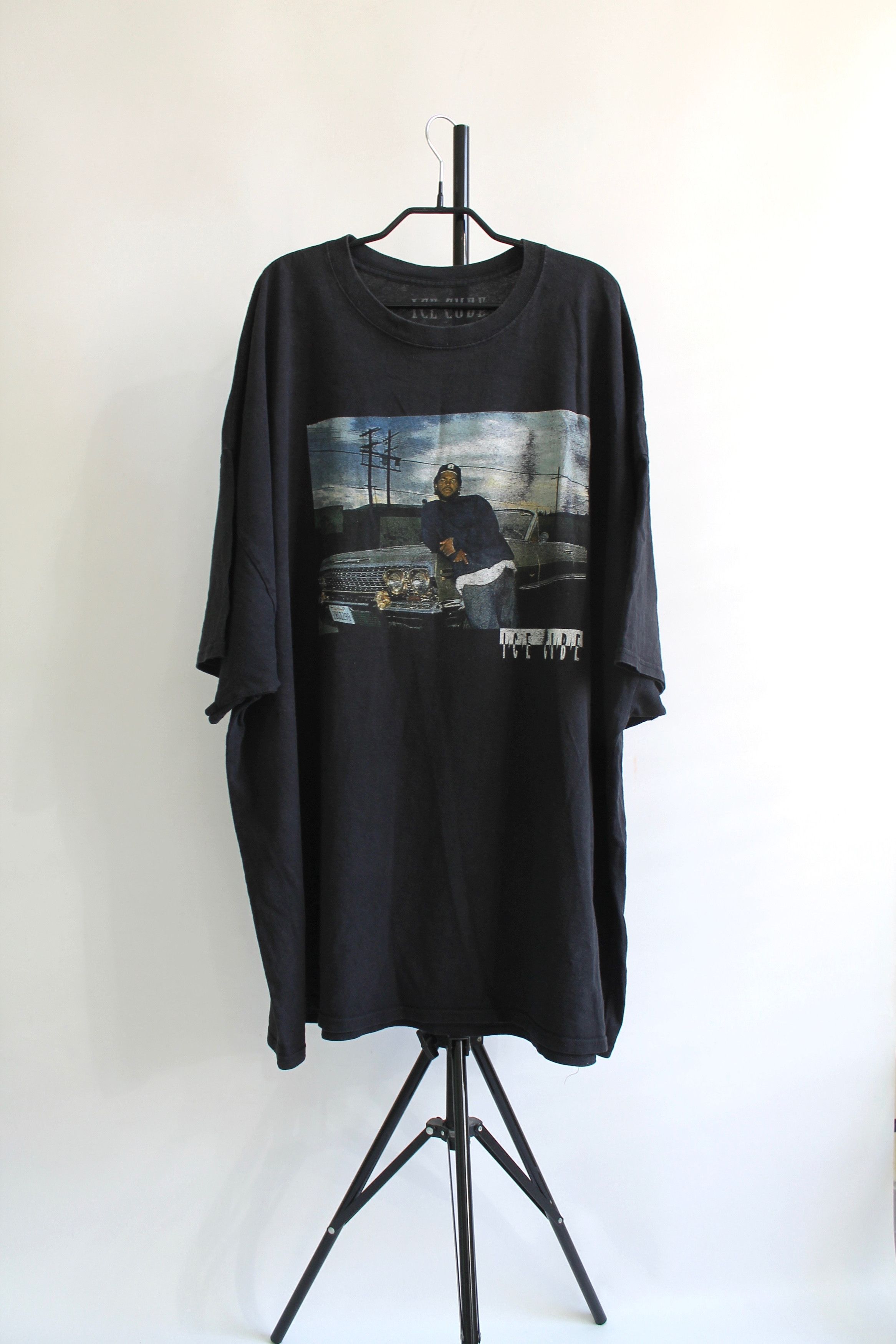 Rap Tees Vintage Rap Tee Ice Cube Big Size 5XL faded black Size US XXL / EU 58 / 5 - 6 Thumbnail