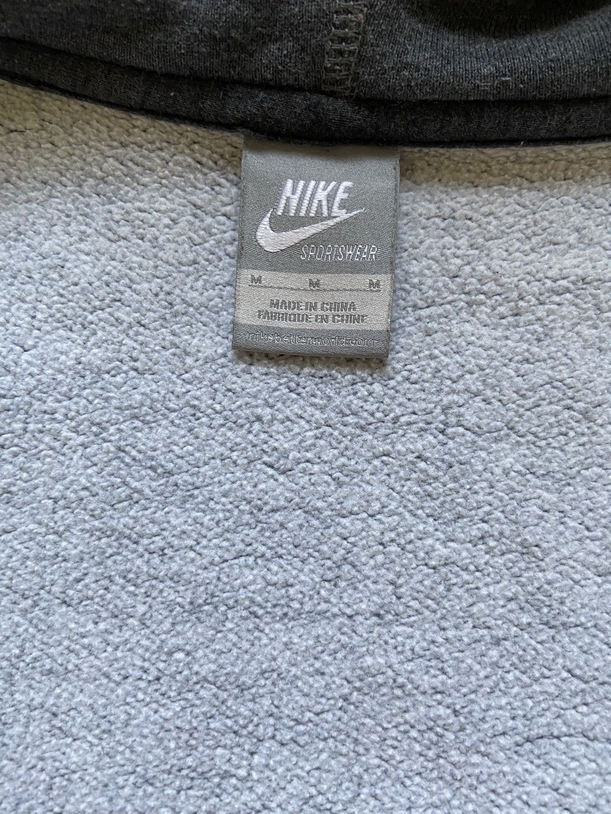 Nike × Vintage Vintage Nike Swoosh Full Zip Hooded Olympic Jacket Size US M / EU 48-50 / 2 - 6 Thumbnail