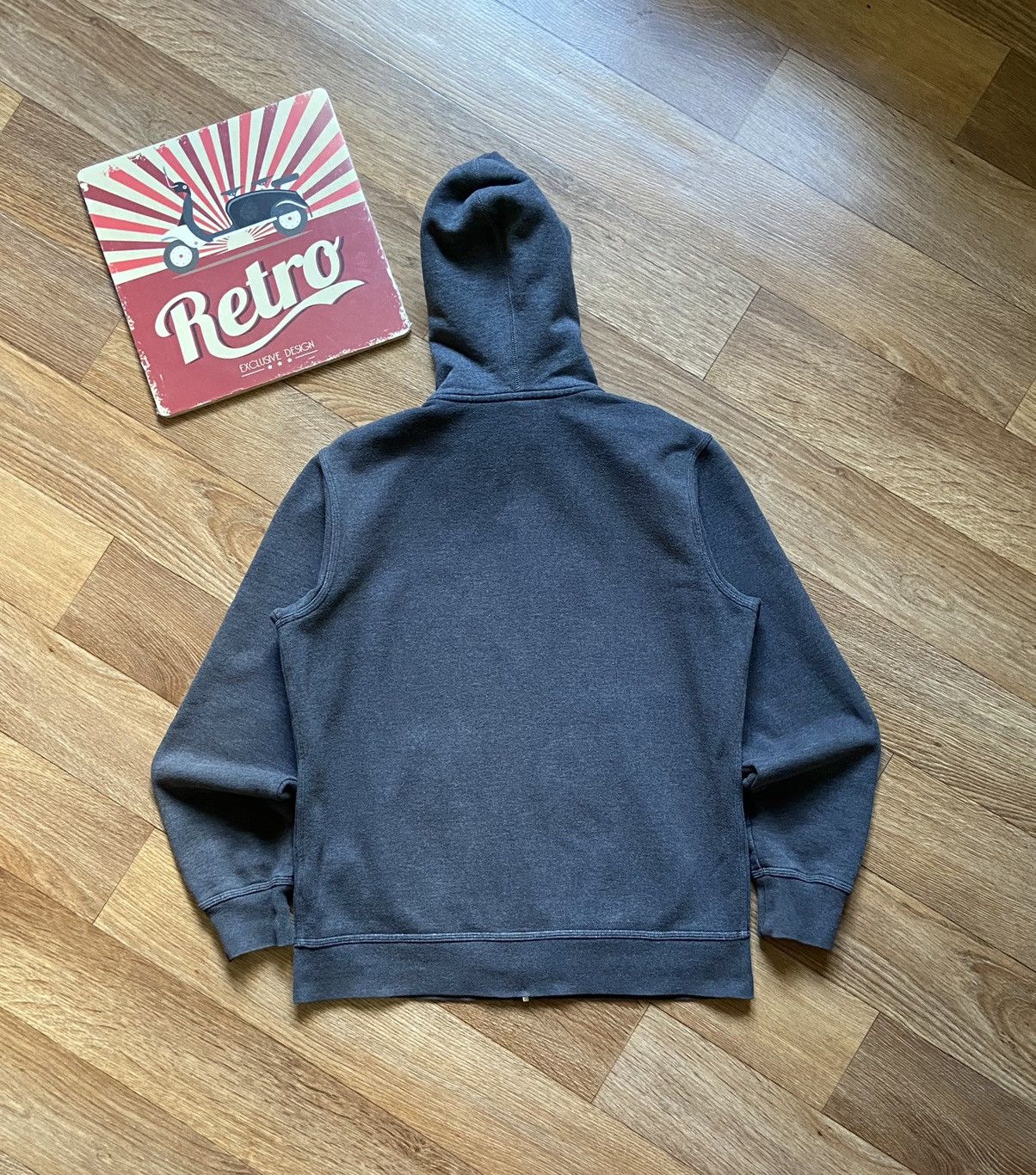 Nike × Vintage Vintage Nike Swoosh Full Zip Hooded Olympic Jacket Size US M / EU 48-50 / 2 - 8 Thumbnail