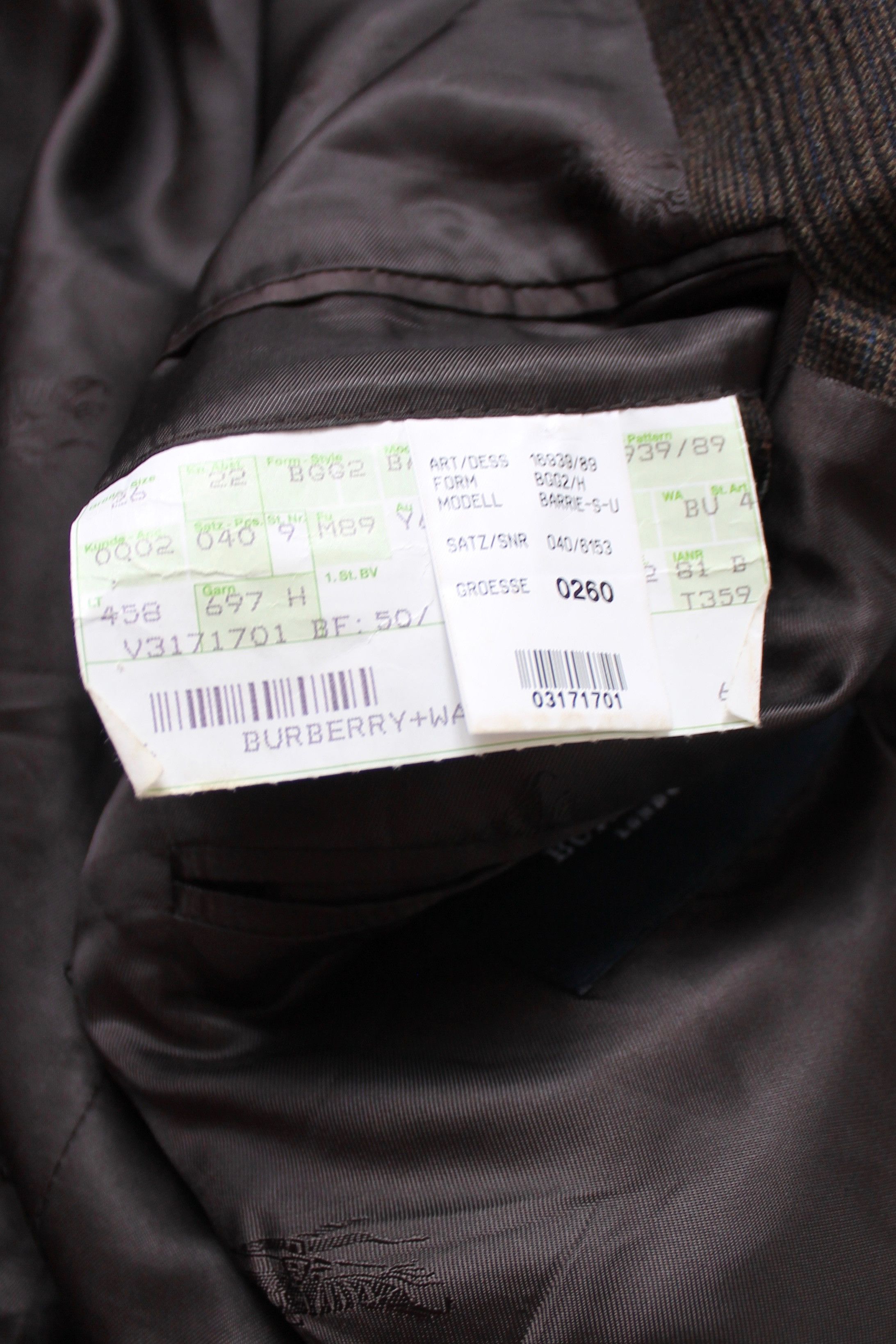 Burberry VINATGE! Burberry plaid blazer 100% - Wool Size 44R - 8 Thumbnail