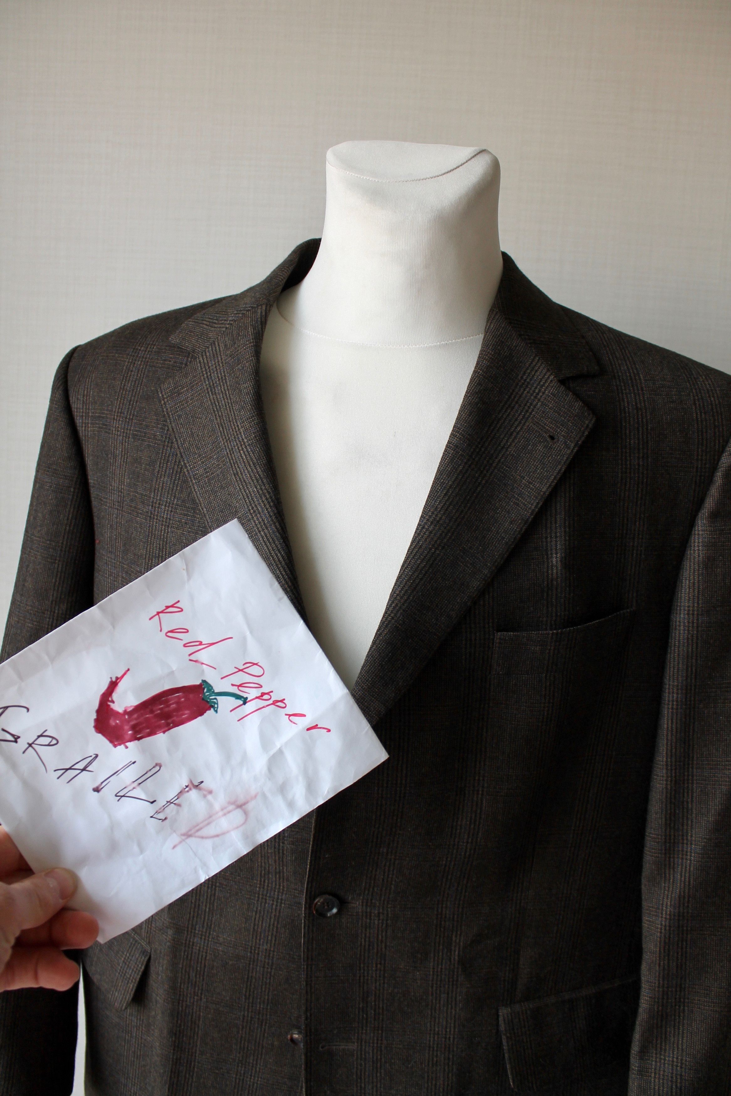 Burberry VINATGE! Burberry plaid blazer 100% - Wool Size 44R - 13 Thumbnail