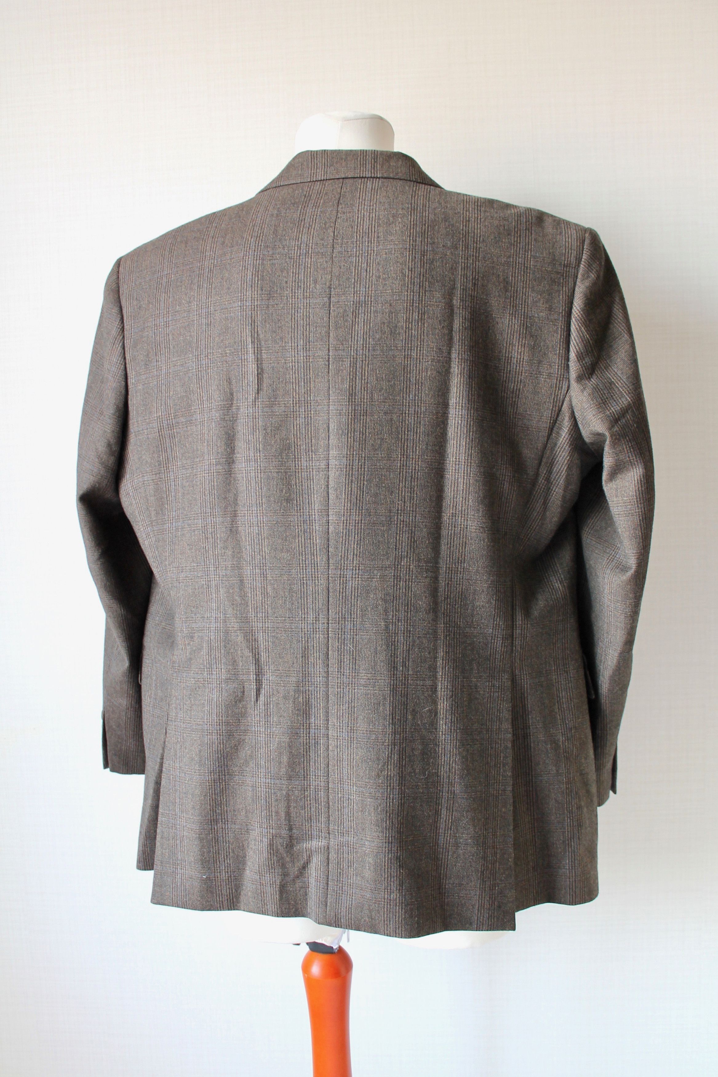 Burberry VINATGE! Burberry plaid blazer 100% - Wool Size 44R - 14 Thumbnail