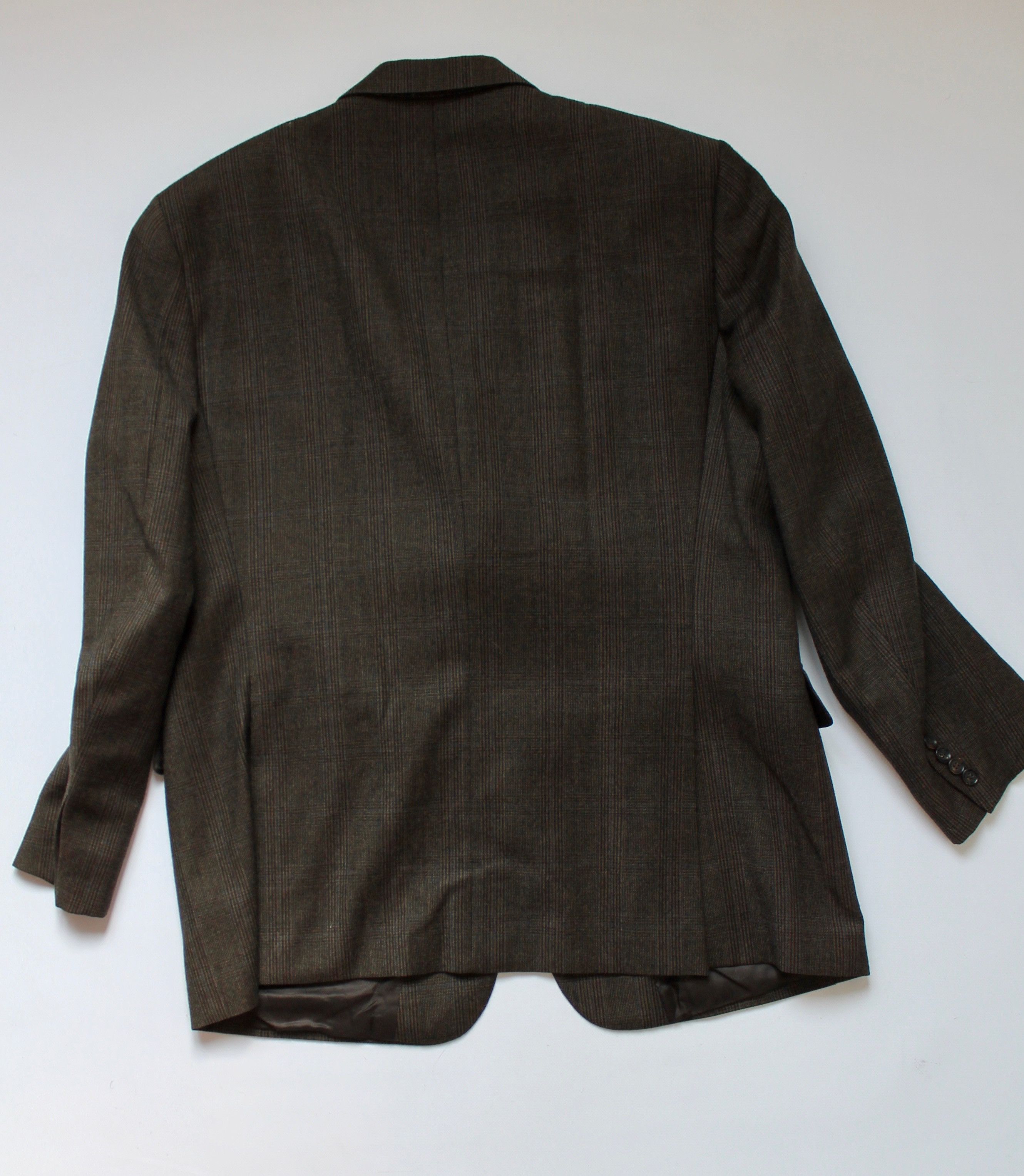 Burberry VINATGE! Burberry plaid blazer 100% - Wool Size 44R - 4 Thumbnail
