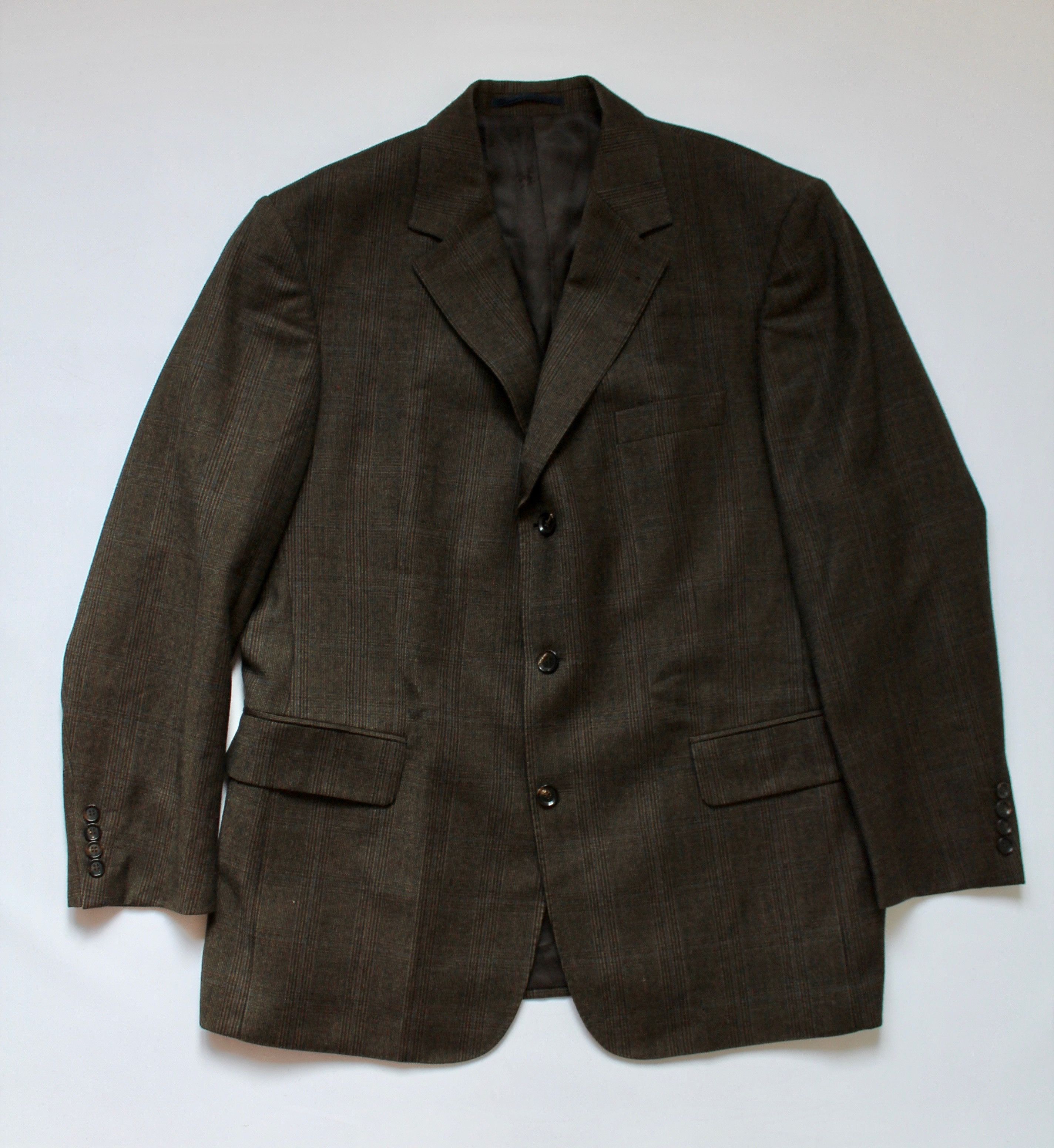 Burberry VINATGE! Burberry plaid blazer 100% - Wool Size 44R - 2 Thumbnail