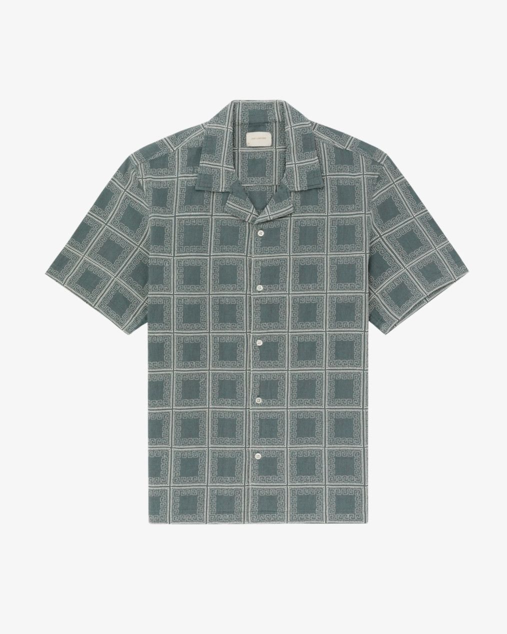image of Aime Leon Dore Tea Towel Leisure Shirt in Green, Men's (Size Large)