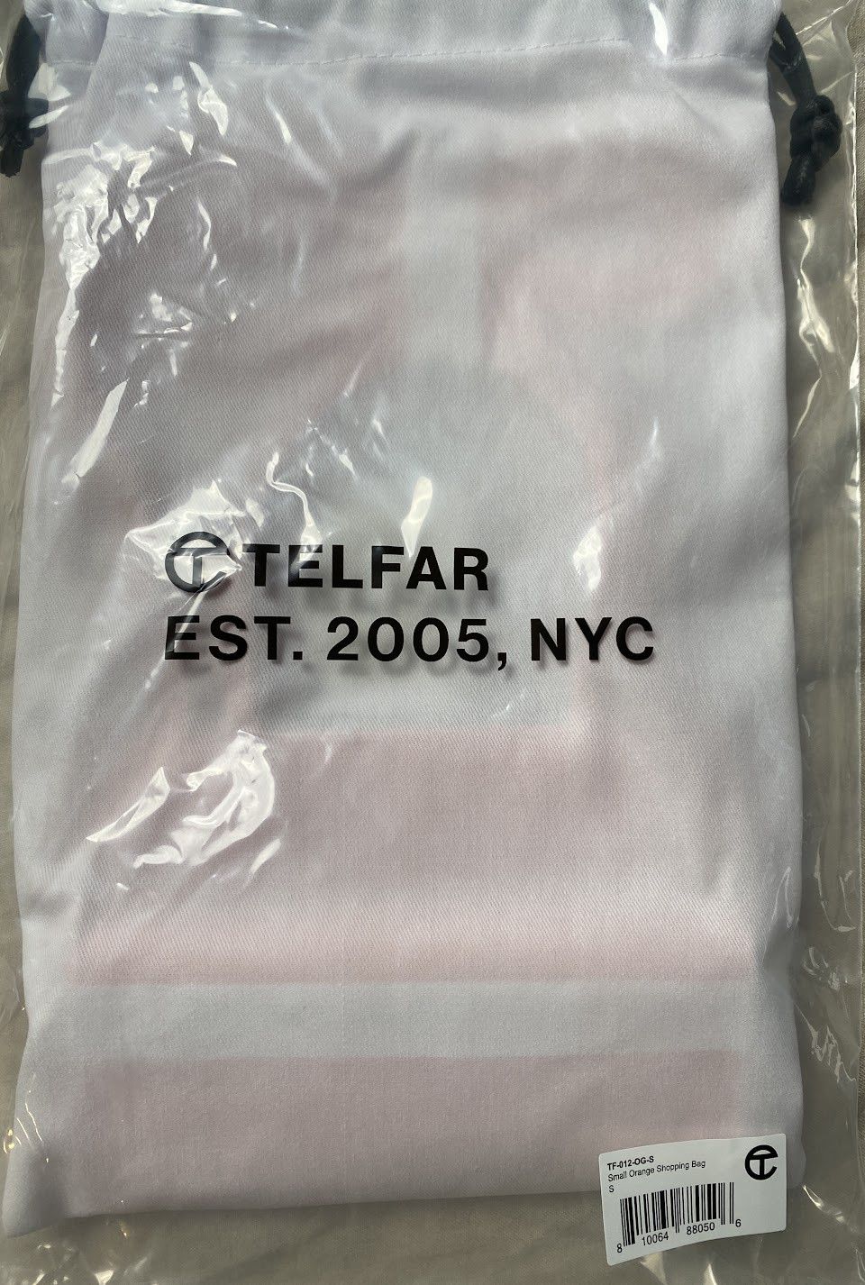 Telfar telfar small shopping bag tote-orange Size ONE SIZE - 6 Thumbnail