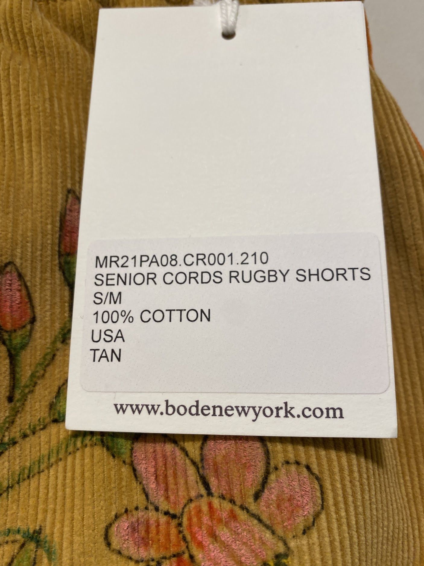 Bode Bode senior corduroy rugby shorts size s/m Size US 30 / EU 46 - 4 Thumbnail