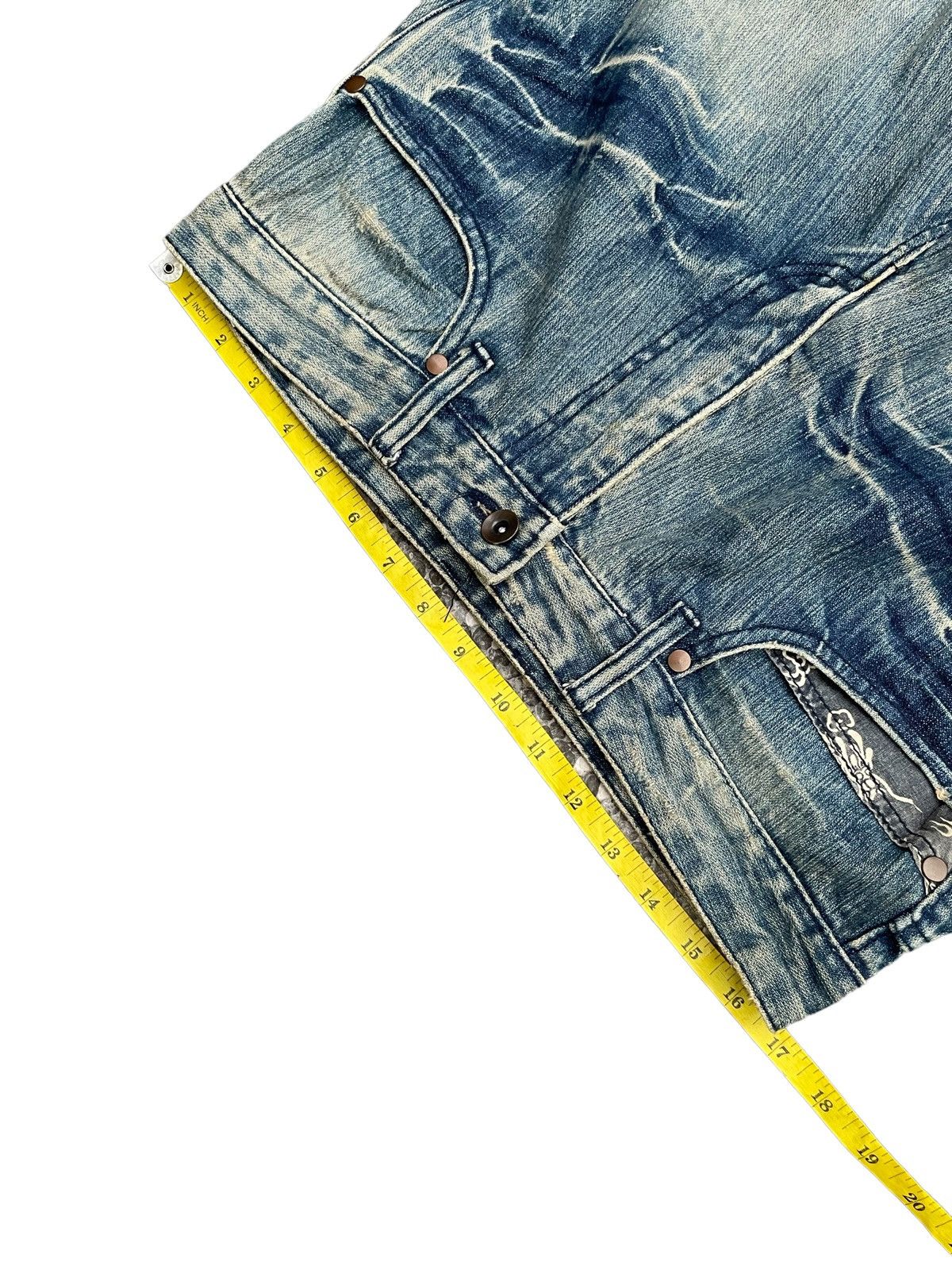 Japanese Brand Japanese Point Loma Distresed Denim Size US 34 / EU 50 - 2 Thumbnail