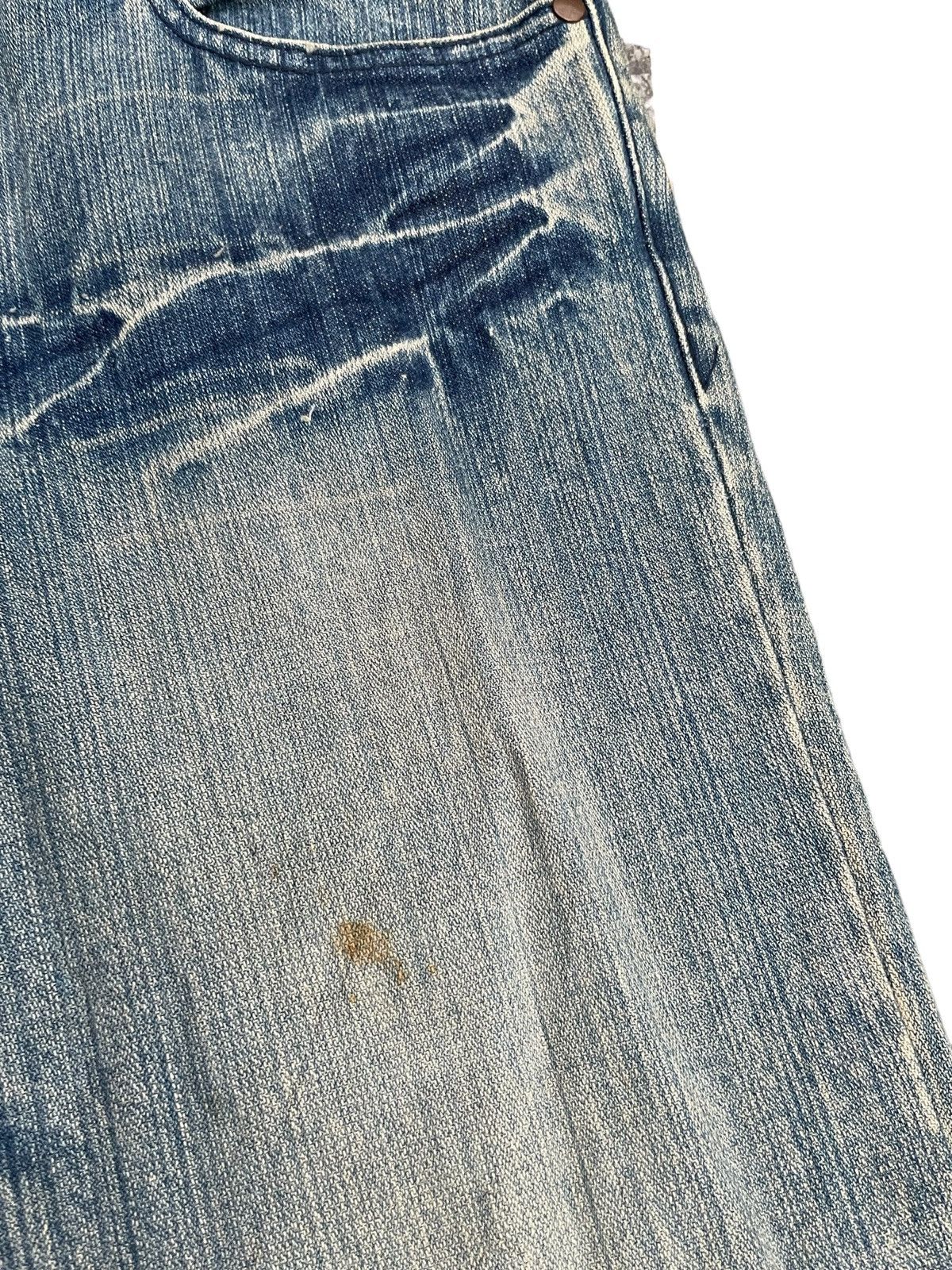 Japanese Brand Japanese Point Loma Distresed Denim Size US 34 / EU 50 - 7 Thumbnail