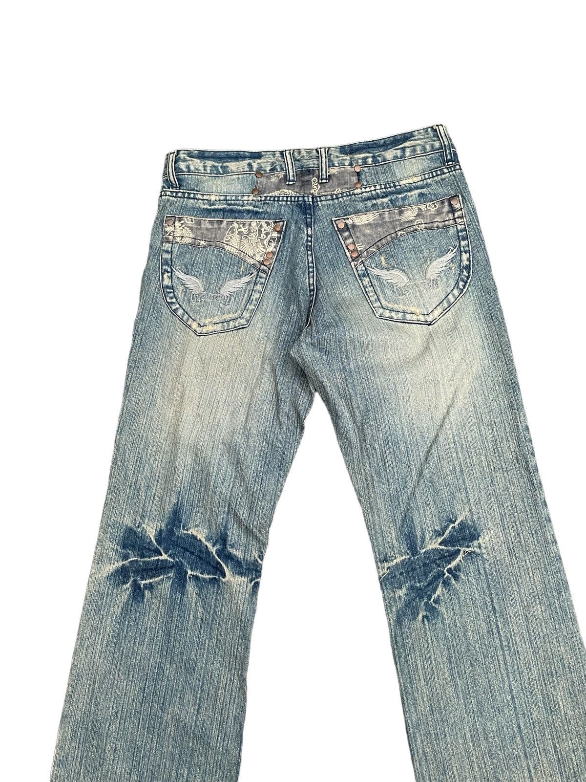 Japanese Brand Japanese Point Loma Distresed Denim Size US 34 / EU 50 - 10 Thumbnail