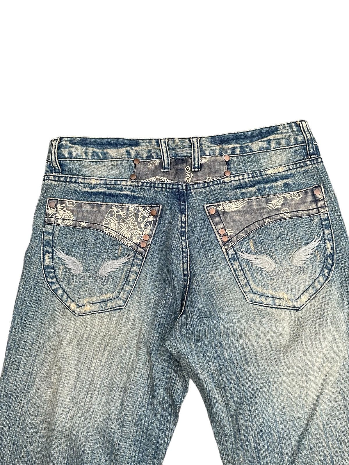 Japanese Brand Japanese Point Loma Distresed Denim Size US 34 / EU 50 - 11 Thumbnail