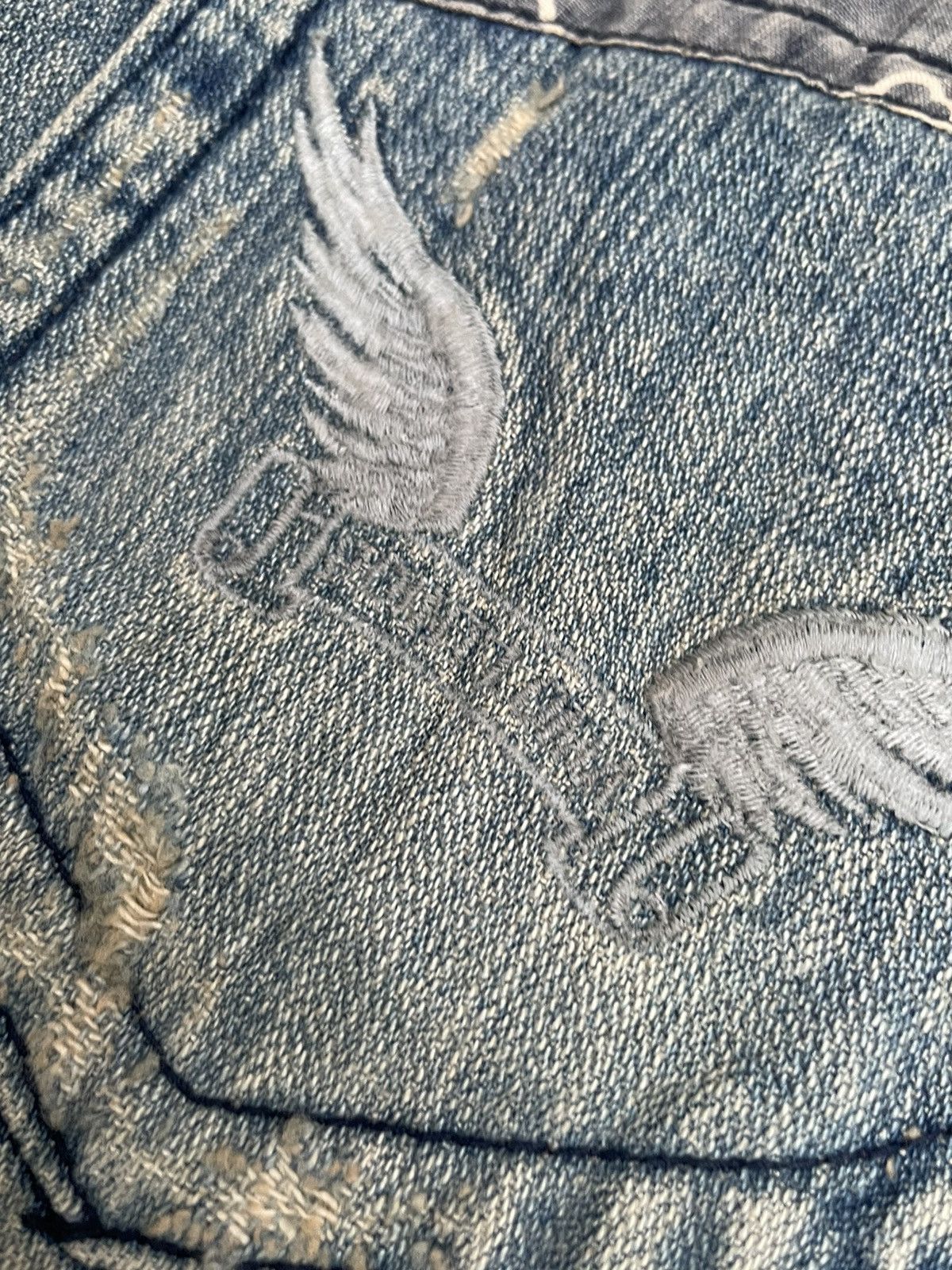 Japanese Brand Japanese Point Loma Distresed Denim Size US 34 / EU 50 - 14 Thumbnail