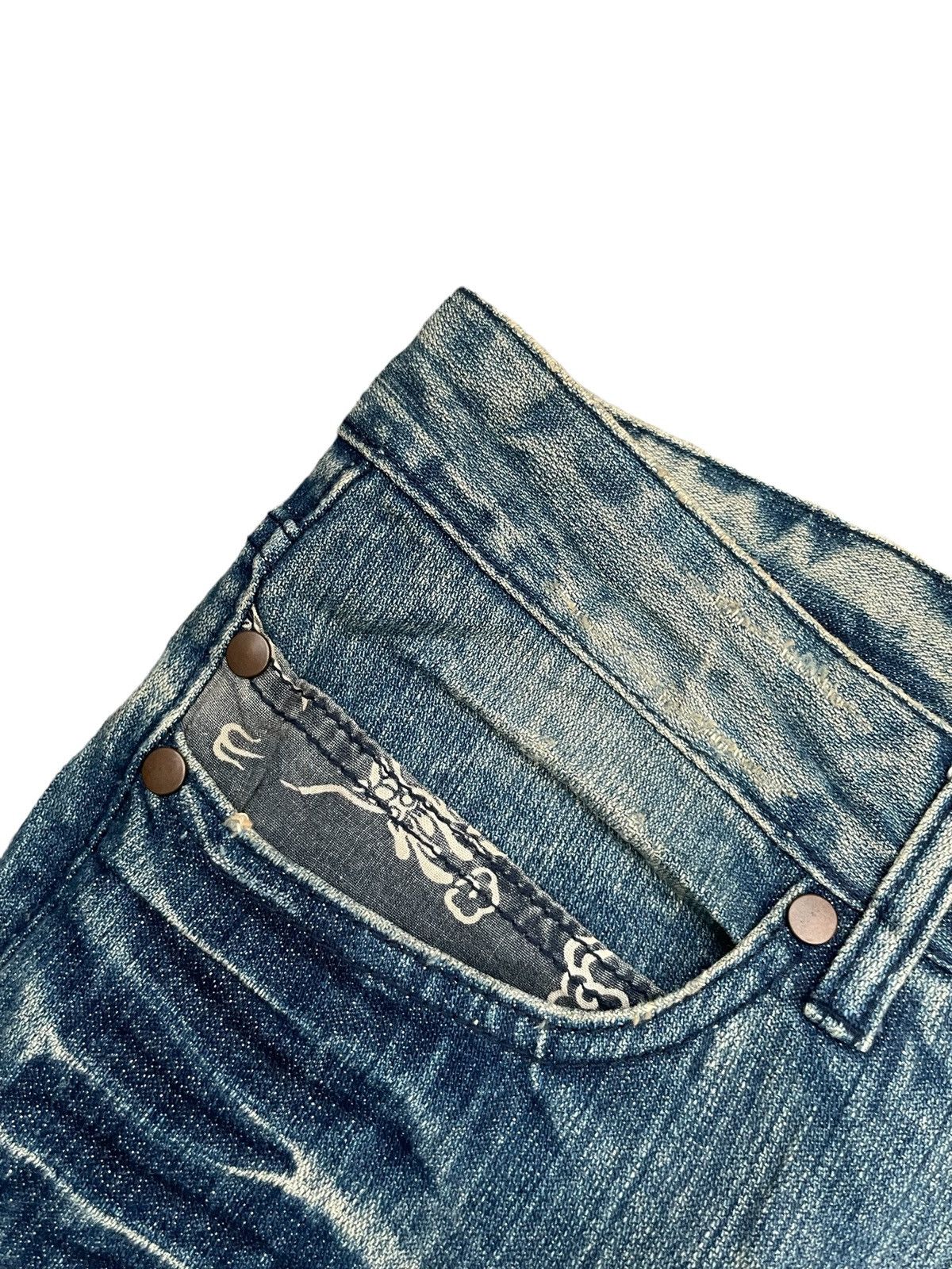 Japanese Brand Japanese Point Loma Distresed Denim Size US 34 / EU 50 - 8 Thumbnail
