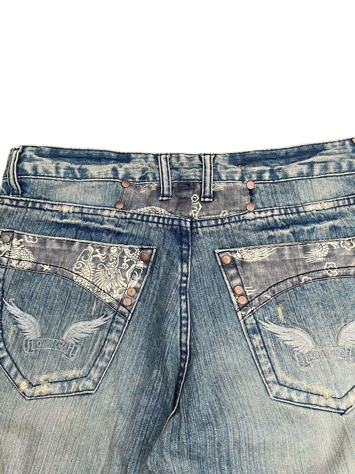 Japanese Brand Japanese Point Loma Distresed Denim Size US 34 / EU 50 - 13 Thumbnail
