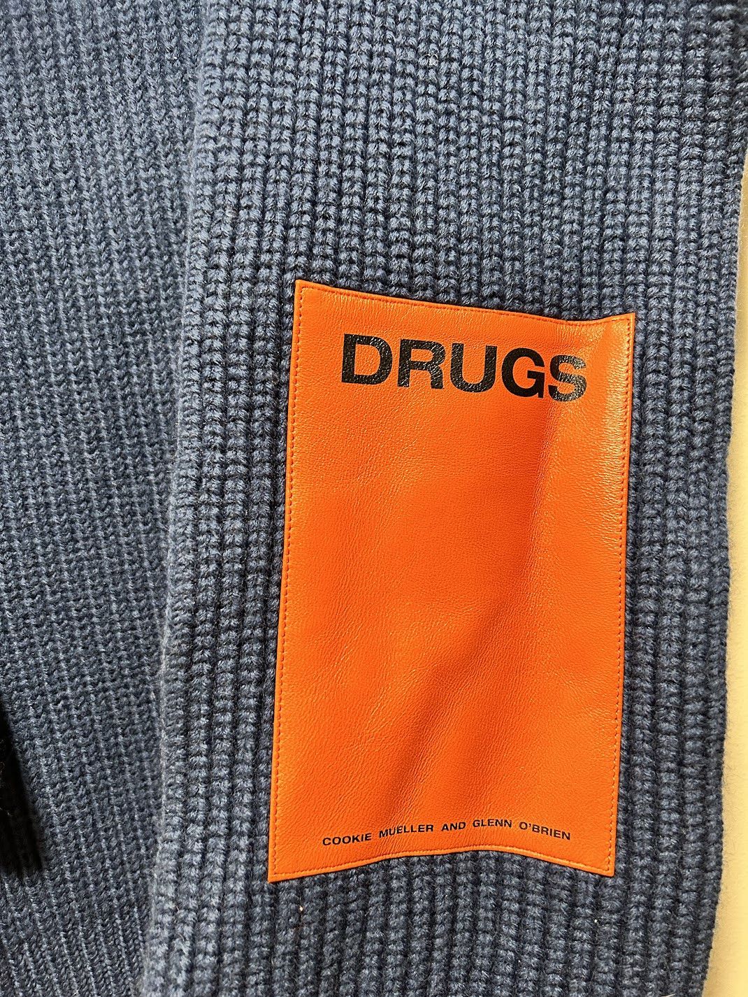 Raf Simons Raf Simons FW18 Drugs Wool Oversized Knit Sweater turtleneck Size US L / EU 52-54 / 3 - 7 Thumbnail