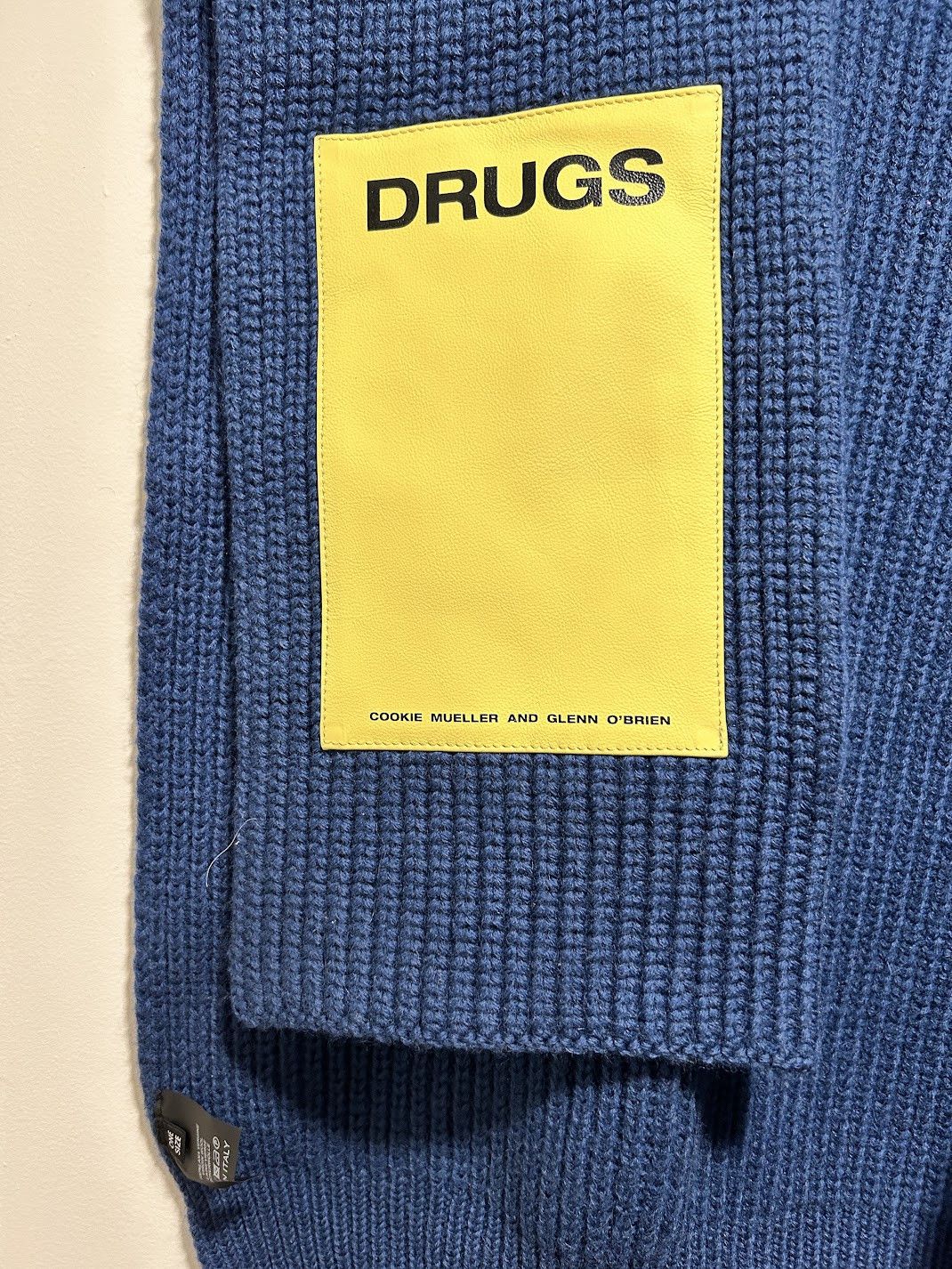 Raf Simons Raf Simons FW18 Drugs Wool Oversized Knit Sweater turtleneck Size US L / EU 52-54 / 3 - 8 Thumbnail