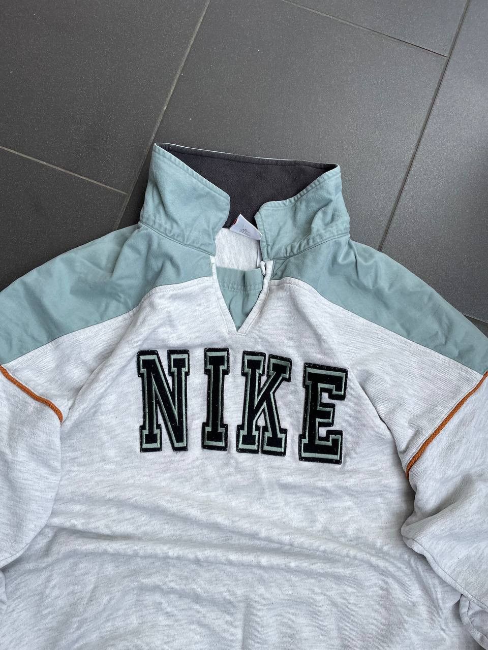 90'S Nike One Point Logo Sweatshirt, Men's M Size, Vintage cotton gray type Vintage Second Hand main image 1