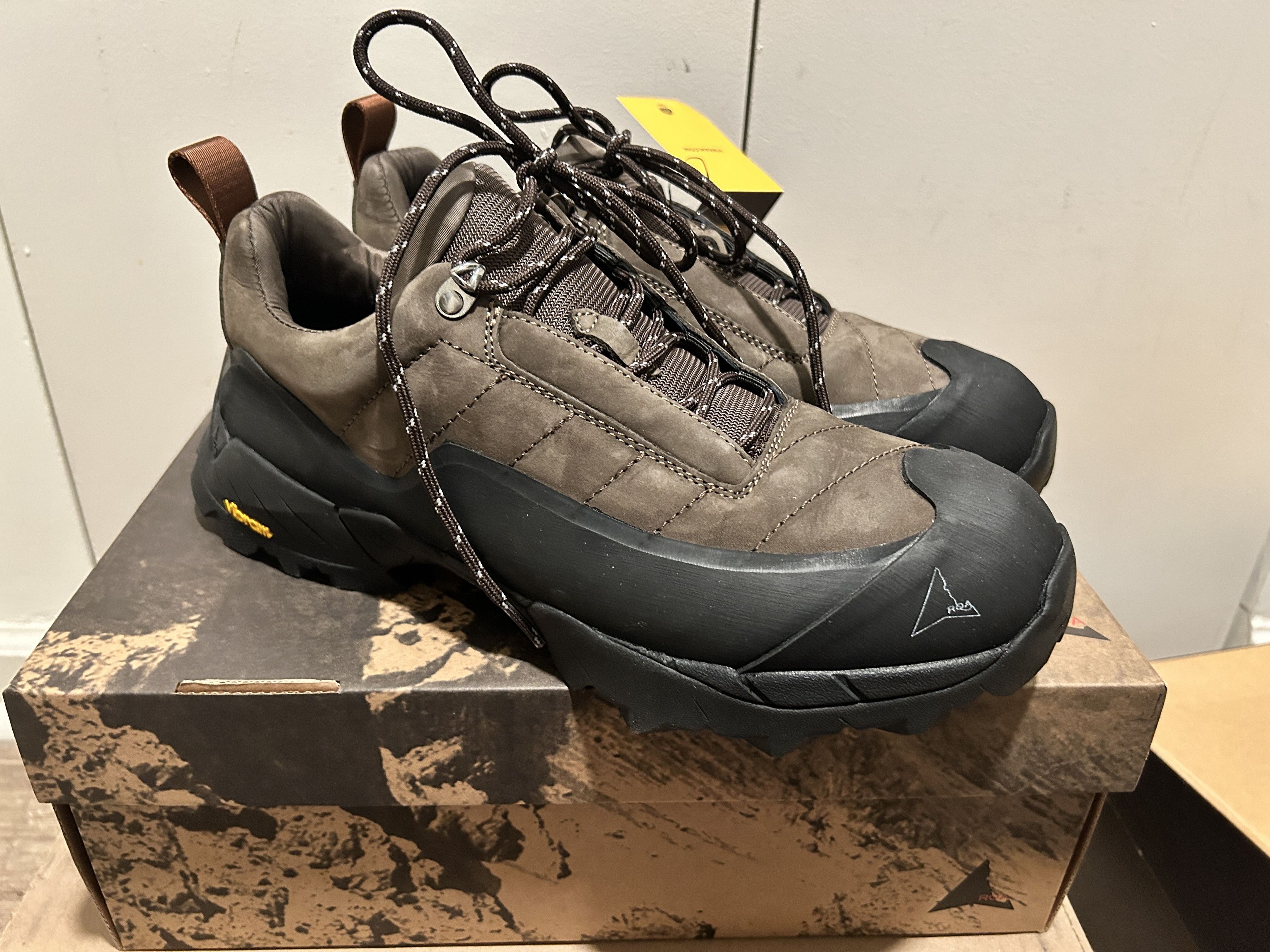 image of Roa Katharina Hiking Boot Sneakers Brown Vibram Size Us 10 in Black Brown, Men's
