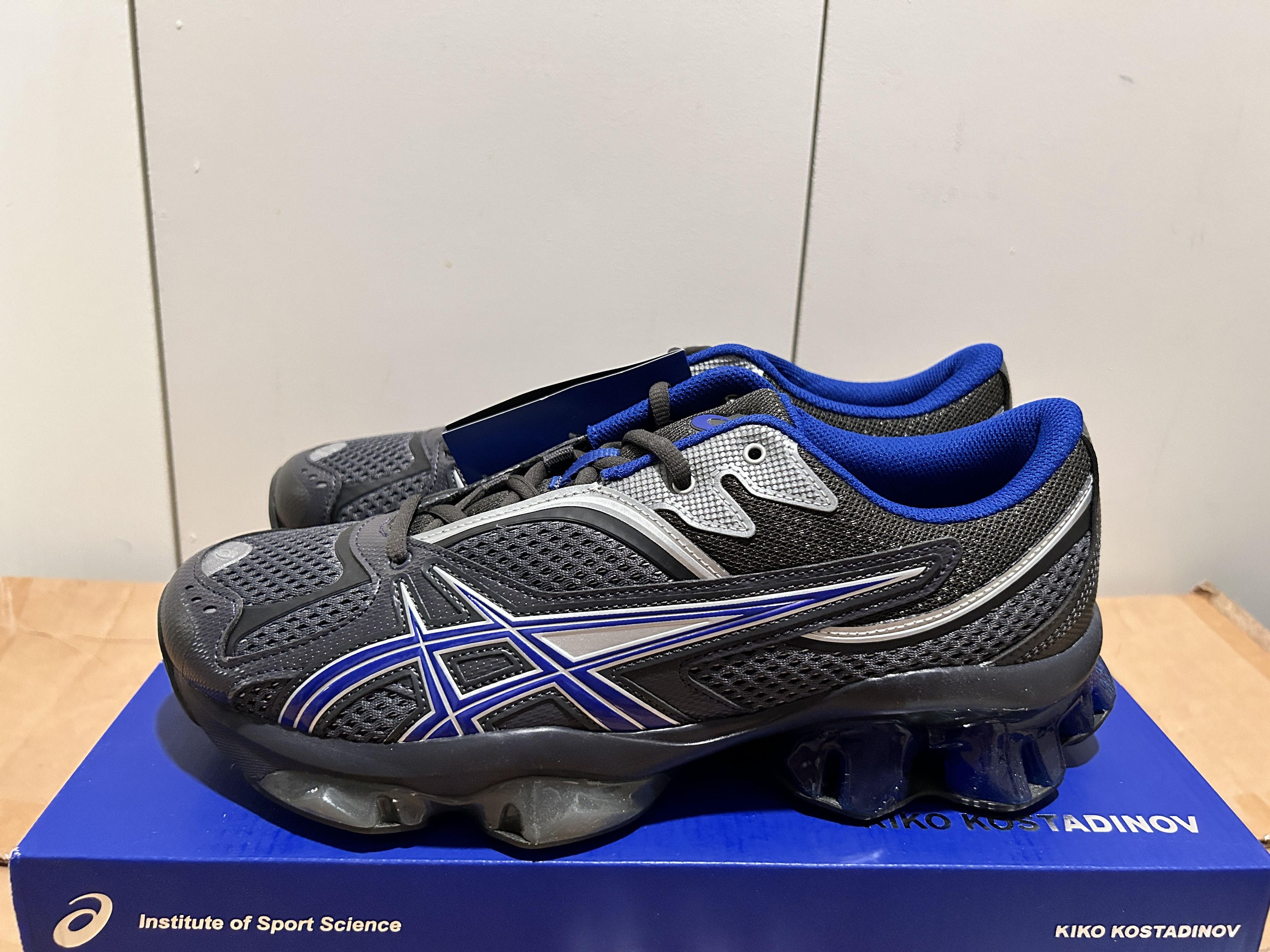 image of Asics Gel-Quantum Zientzia Kiko Kostadinov Dark Grey Blue Shoes, Men's (Size 10)