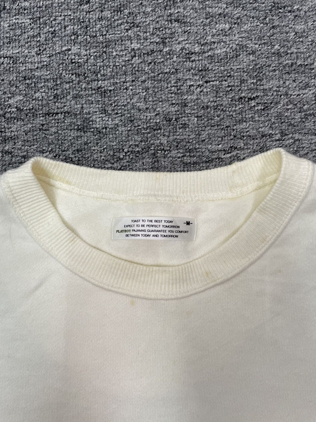 Playboy × Vintage Vintage Playboy Sweatshirt Embroidery Spellout Crewneck Size US M / EU 48-50 / 2 - 2 Thumbnail