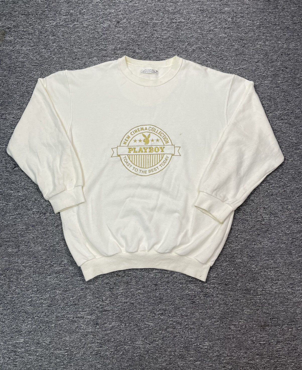 Playboy × Vintage Vintage Playboy Sweatshirt Embroidery Spellout Crewneck Size US M / EU 48-50 / 2 - 1 Thumbnail