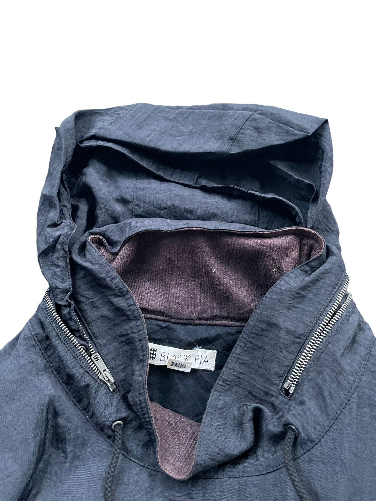 Japanese Brand × Vintage Vintage Black Pia White St Moritz Pullover Jacket Size US L / EU 52-54 / 3 - 8 Thumbnail