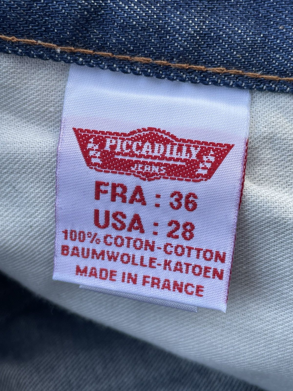Designer Piccadilly Denim Size US 28 / EU 44 - 14 Thumbnail