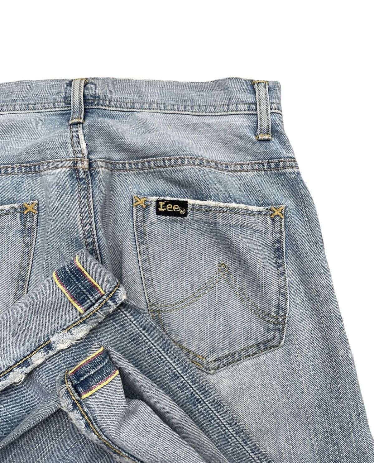 Lee × Vintage Lee Cowboy x Cher Vintage Custom Selvedge Denim Size US 31 - 12 Thumbnail