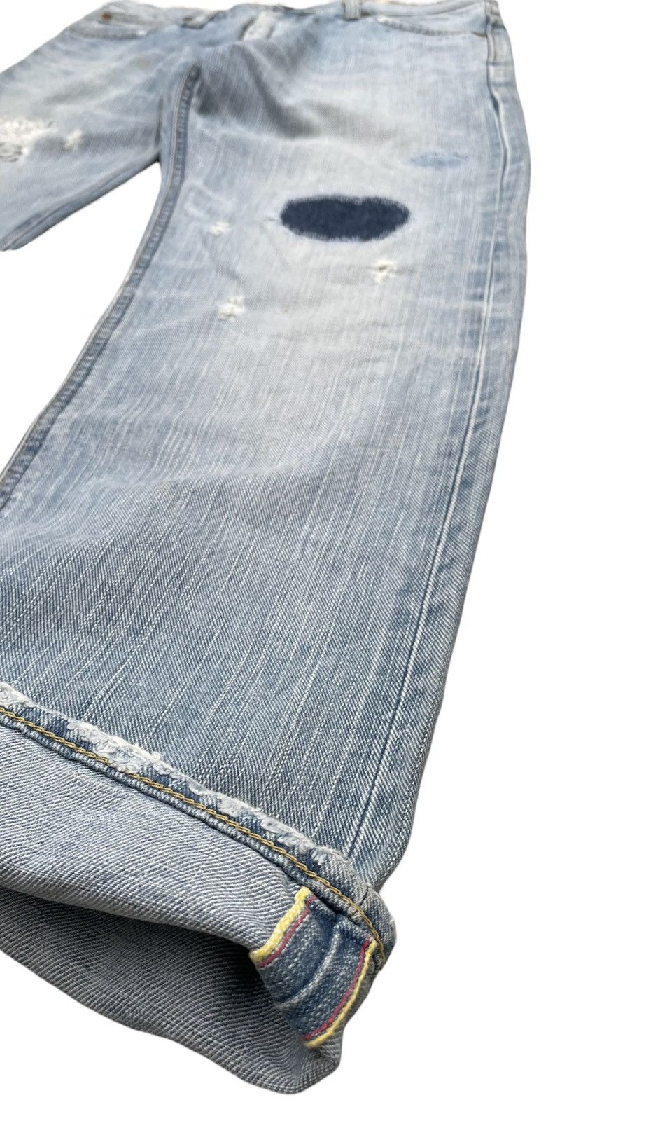 Lee × Vintage Lee Cowboy x Cher Vintage Custom Selvedge Denim Size US 31 - 4 Thumbnail