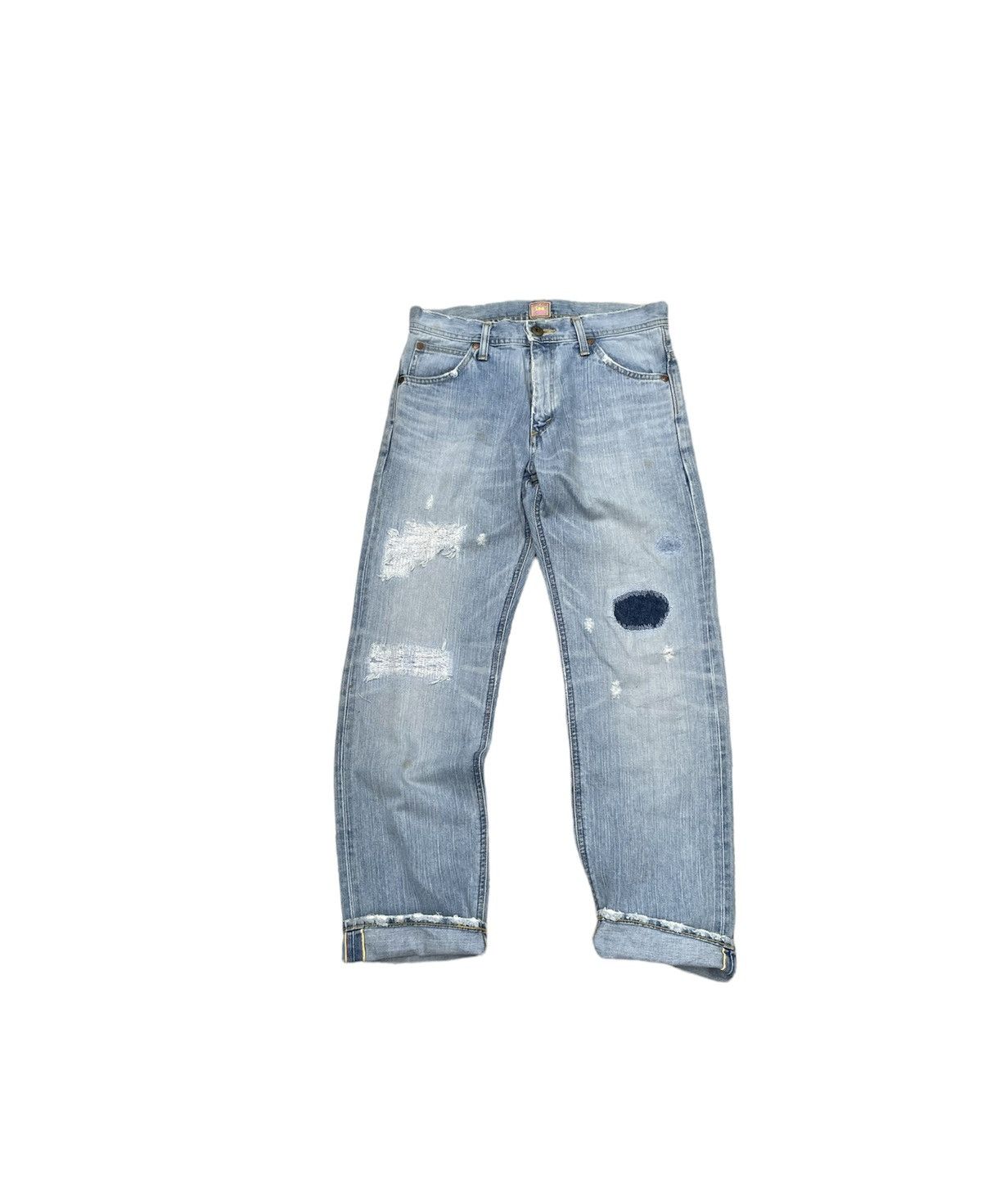 Lee × Vintage Lee Cowboy x Cher Vintage Custom Selvedge Denim Size US 31 - 1 Thumbnail