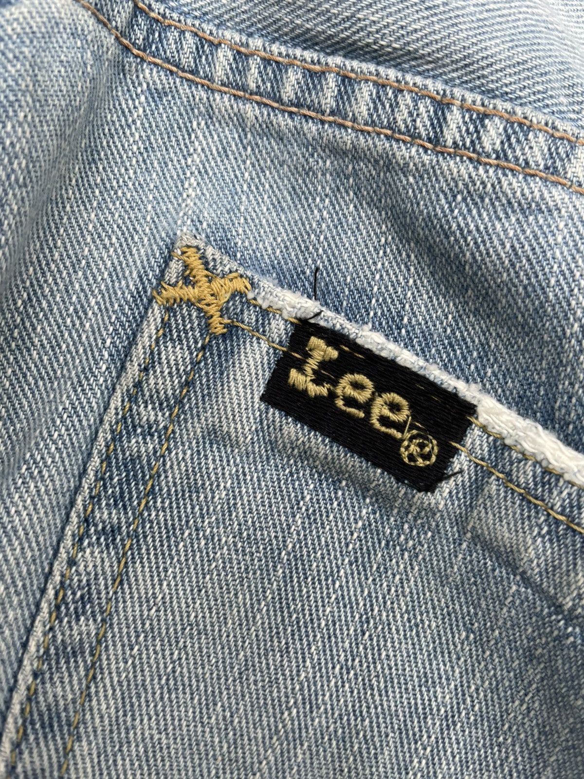Lee × Vintage Lee Cowboy x Cher Vintage Custom Selvedge Denim Size US 31 - 14 Thumbnail