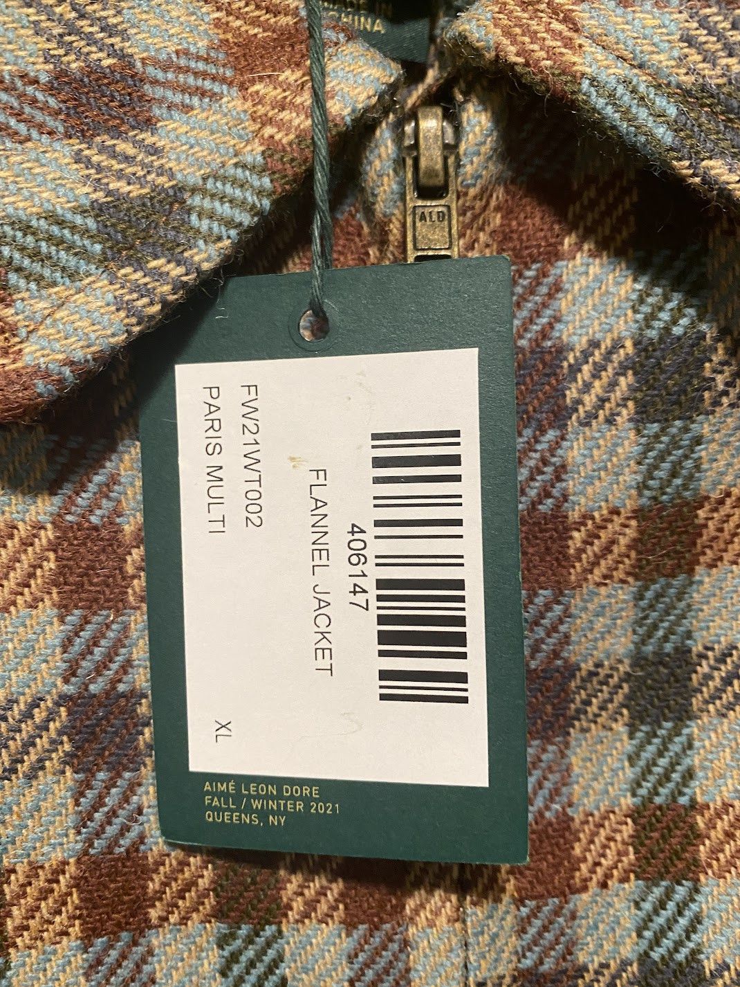 Aime Leon Dore × Woolrich Woolen Mills Aime Leon Dore × Woolrich Woolen Mills Flannel Overshirt Size US XL / EU 56 / 4 - 3 Thumbnail