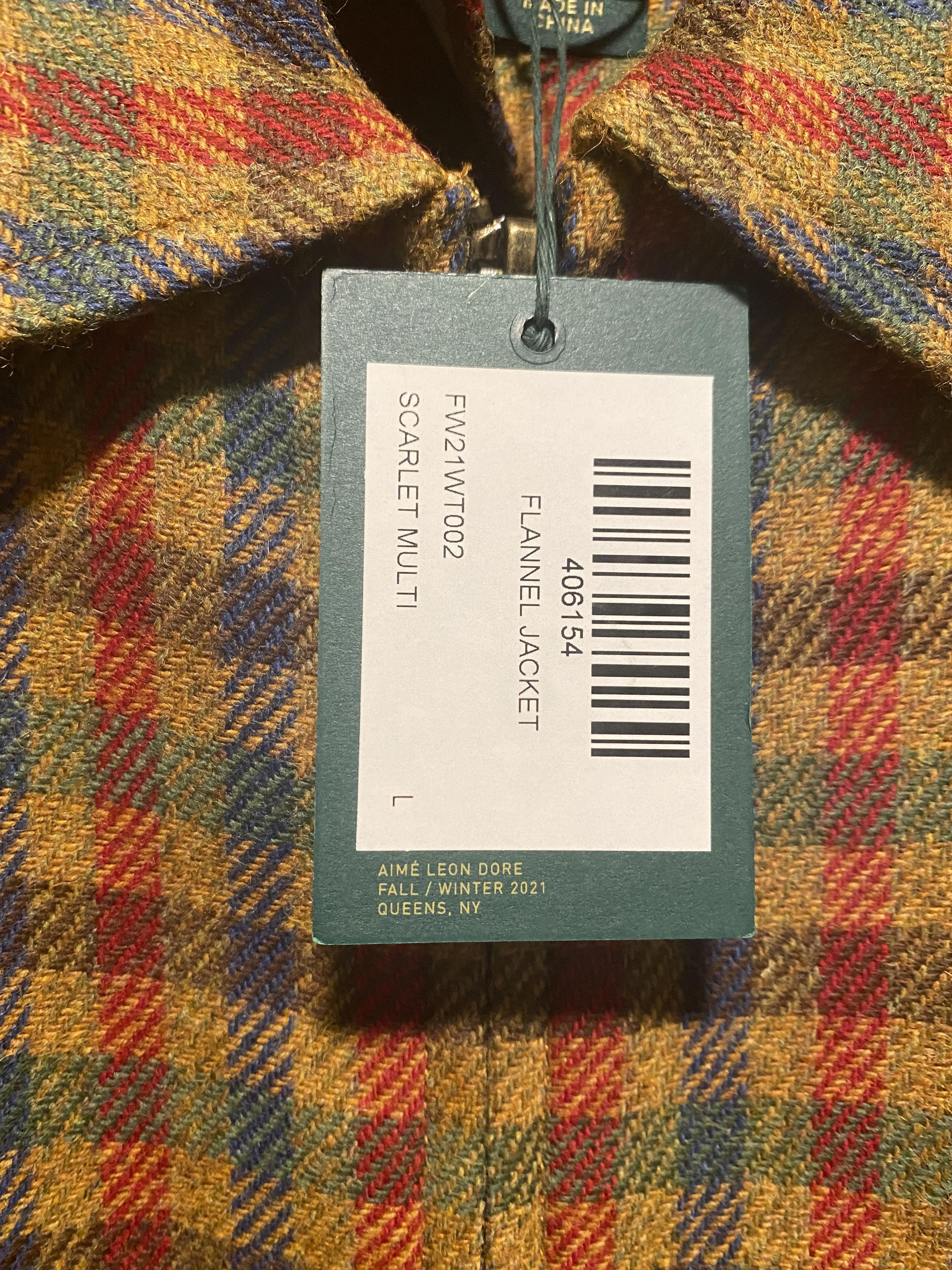 Aime Leon Dore × Woolrich Woolen Mills Aime Leon Dore × Woolrich Woolen Mills Flannel Overshirt Size US L / EU 52-54 / 3 - 10 Thumbnail